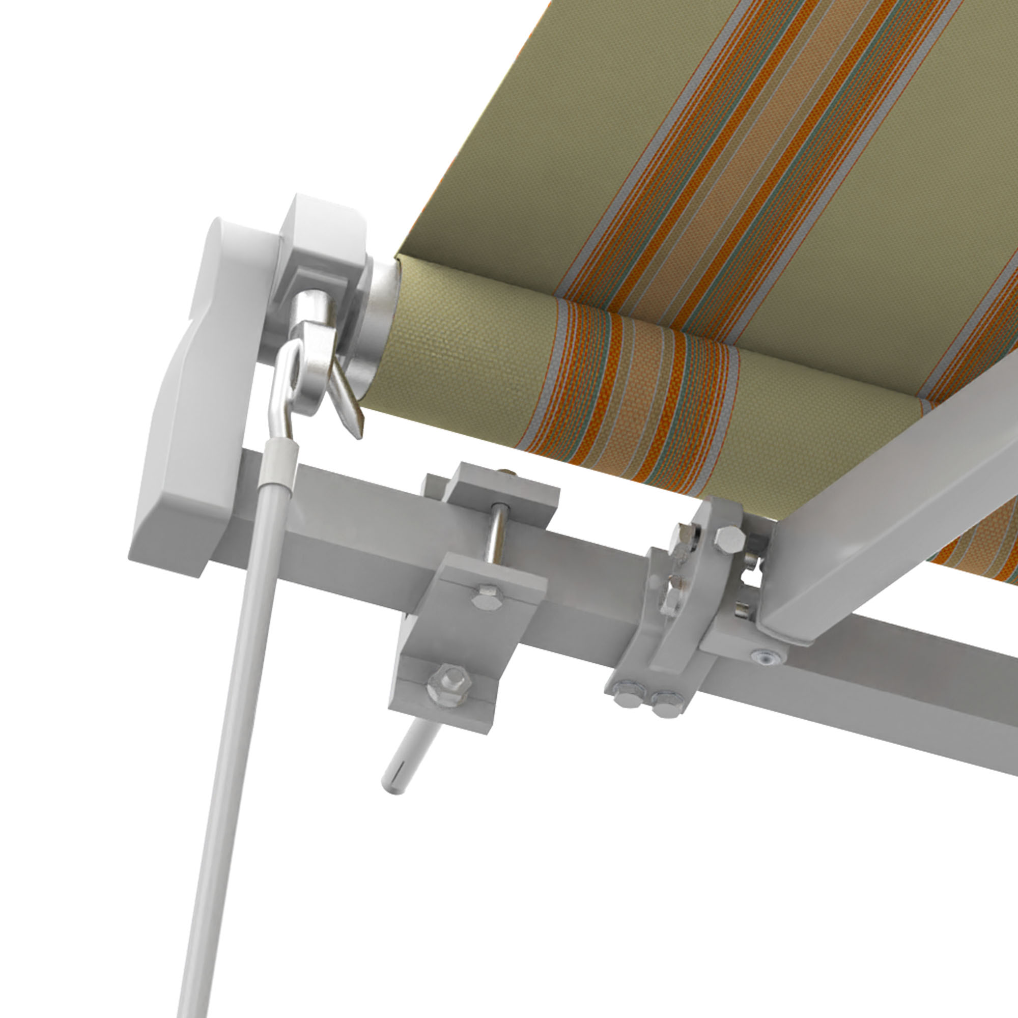 slider_image_01928fcbfe257c8ab1ac4f4341eb1673 Gelenkarmmarkise Basic 2000 mit mechanischem Aufbau und Befestigungselementen