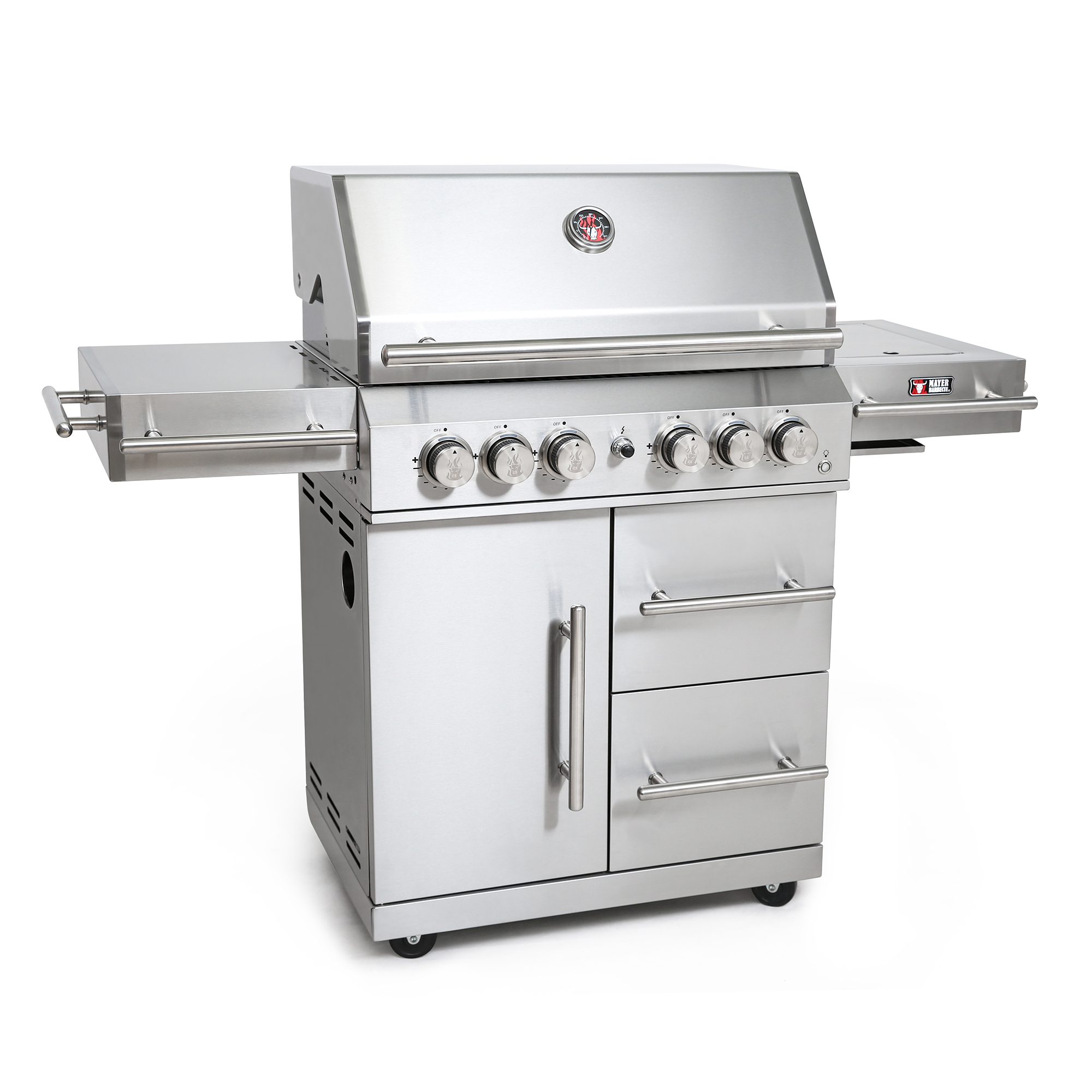 Gasgrill MBG-400S | mit Back- & Sideburner