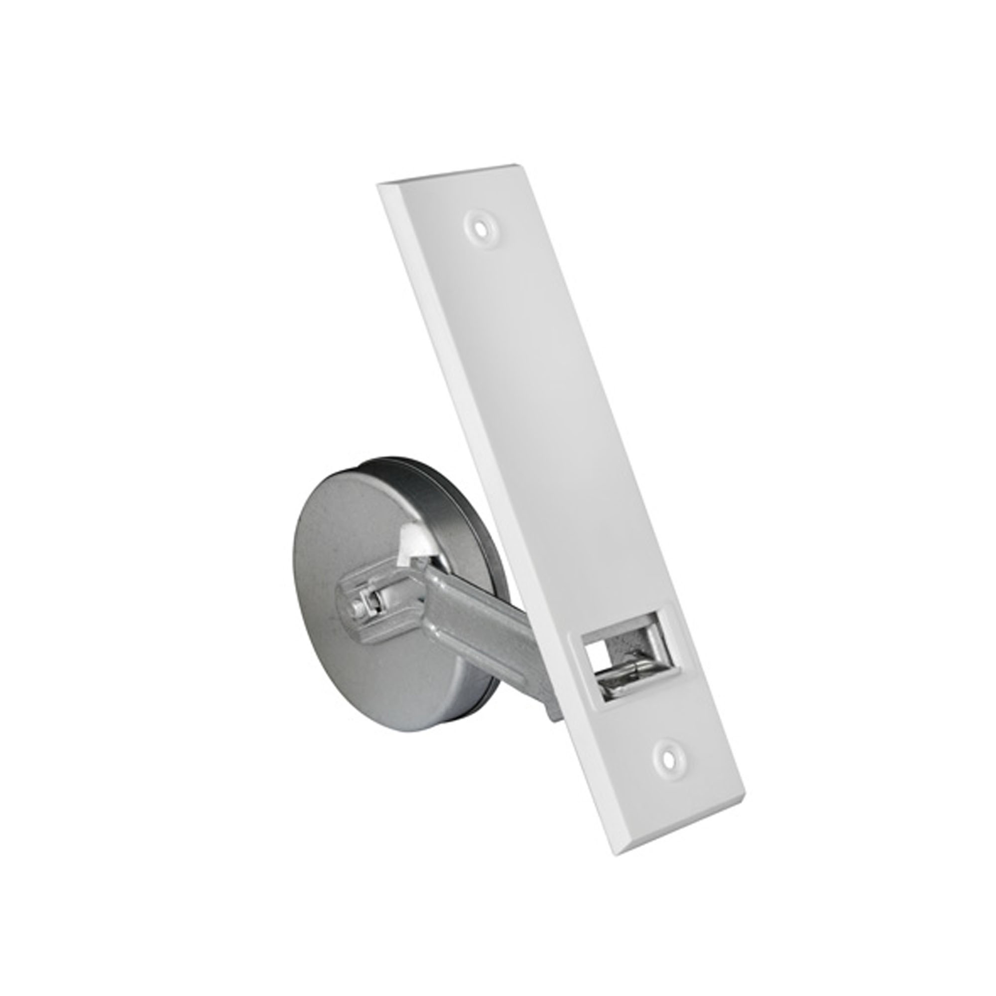 Einlass-Gurtwickler Unterputz inkl. Kunststoff-Abdeckplatte | weiß / LA: 134 mm