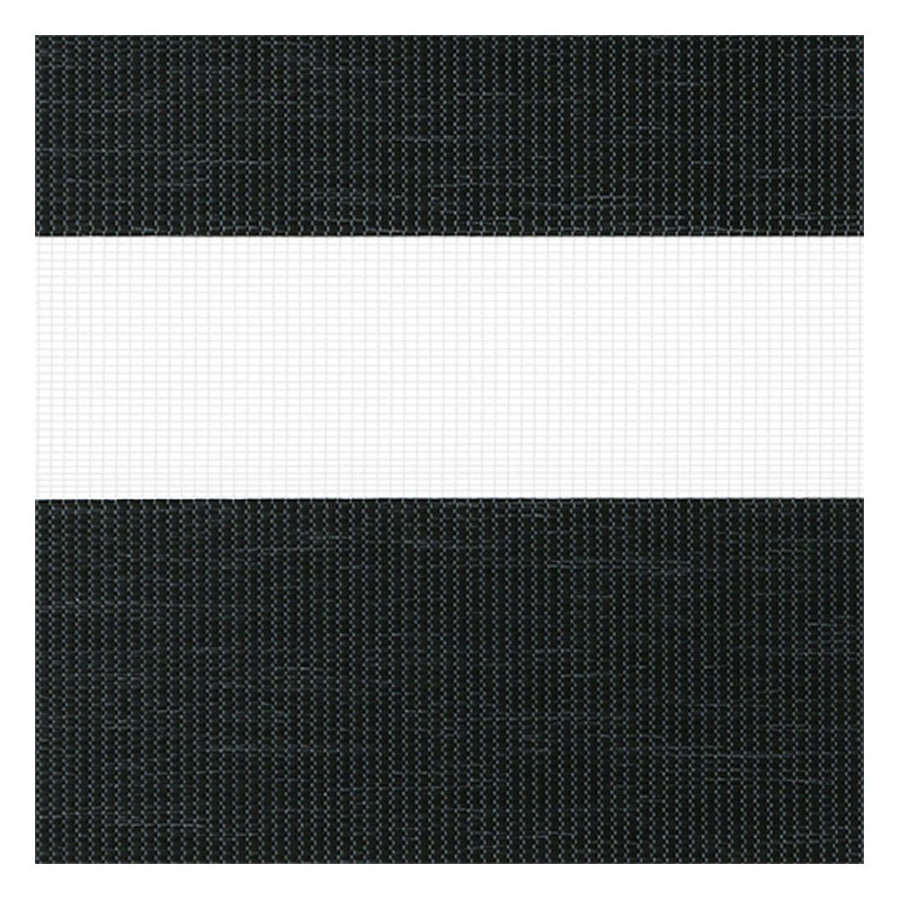 Stoffmuster für Doppelrollo nach Maß | A457 grau-schwarz / lichtdurchlässig / Pinta Stoffmuster für Doppelrollo nach Maß | A457 grau-schwarz / lichtdurchlässig / Pinta