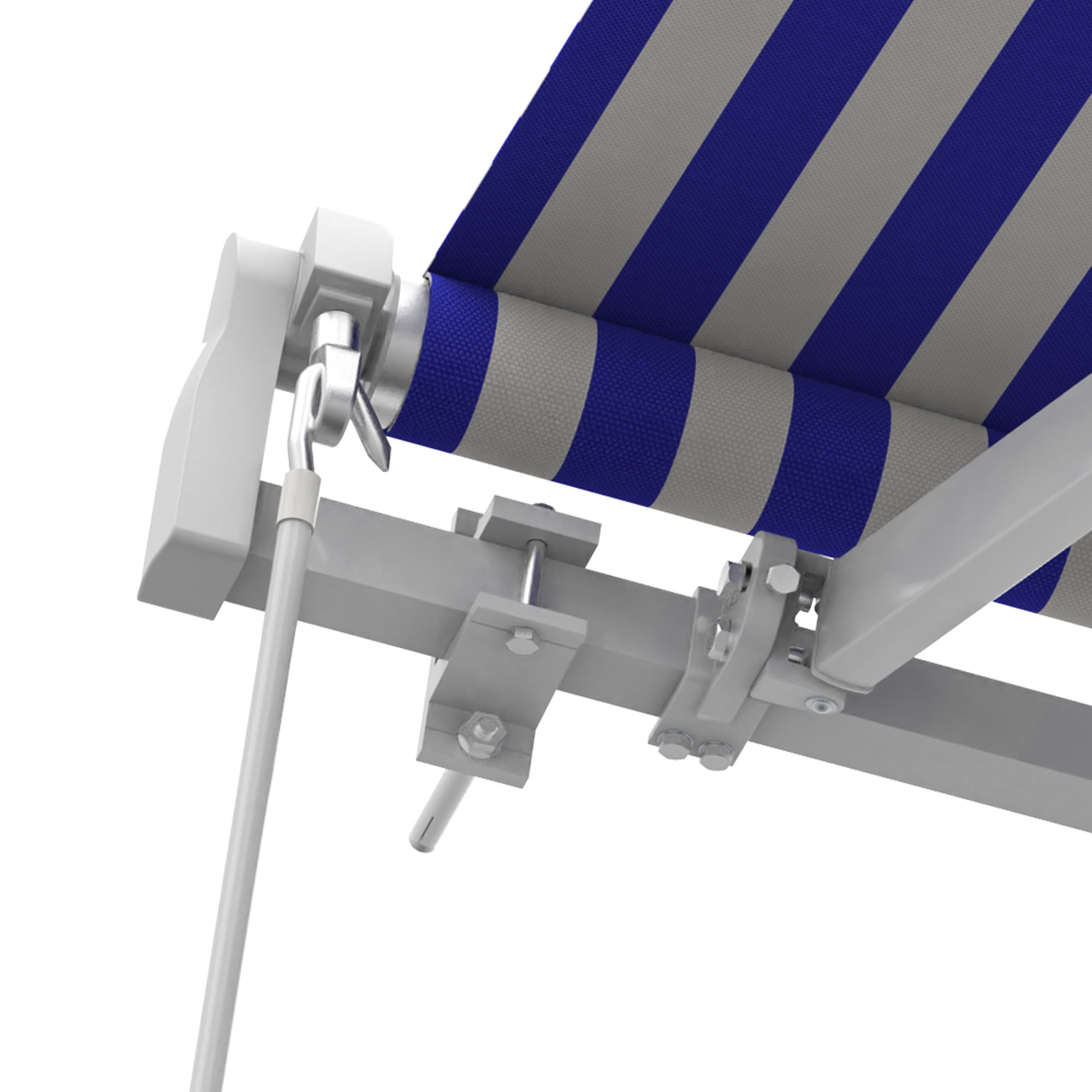 slider_image_01928fc066fd7f38b3529dd3b6f61648 Gelenkarmmarkise Basic 2000 mit mechanischem Aufbau und Befestigungselementen