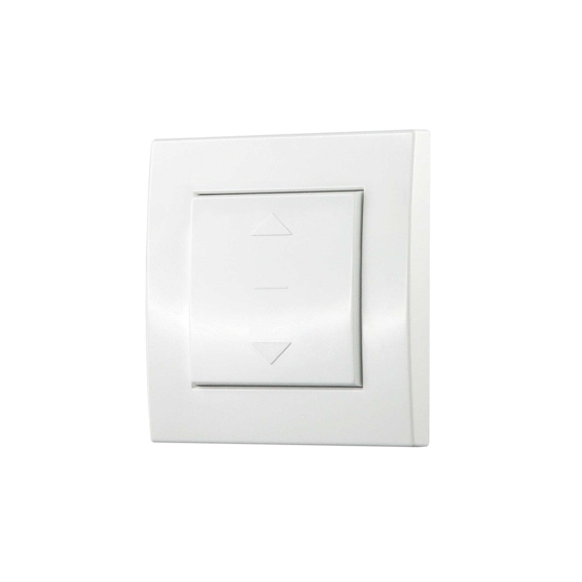 Design Schalter Taster Typ 2 mit Außenrahmen, quadratische Form, zwei Pfeiltasten