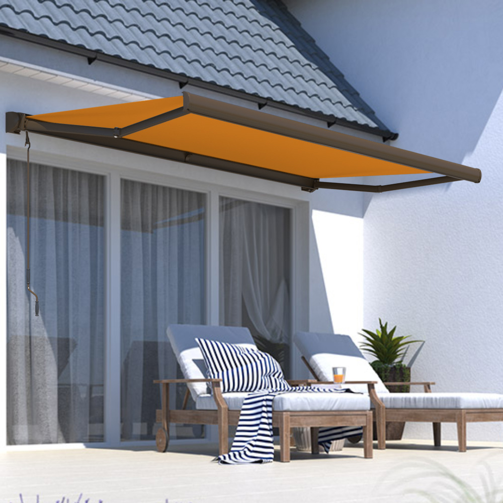 slider_image_01926c234968784981e35513cd904efc Wand- und Deckenhalterung für Vollkassettenmarkise an Hauswand montiert