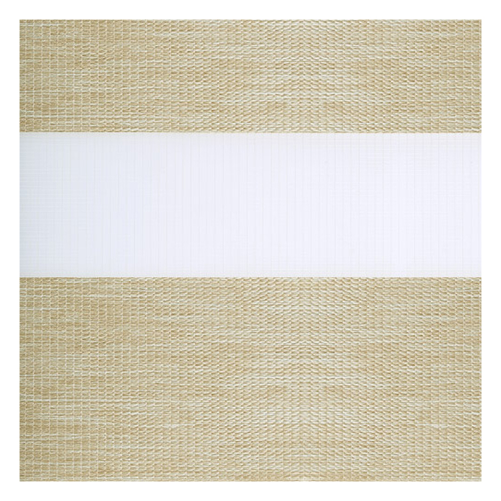 Stoffmuster für Doppelrollo nach Maß | G7835 beige / lichtdurchlässig / Rio