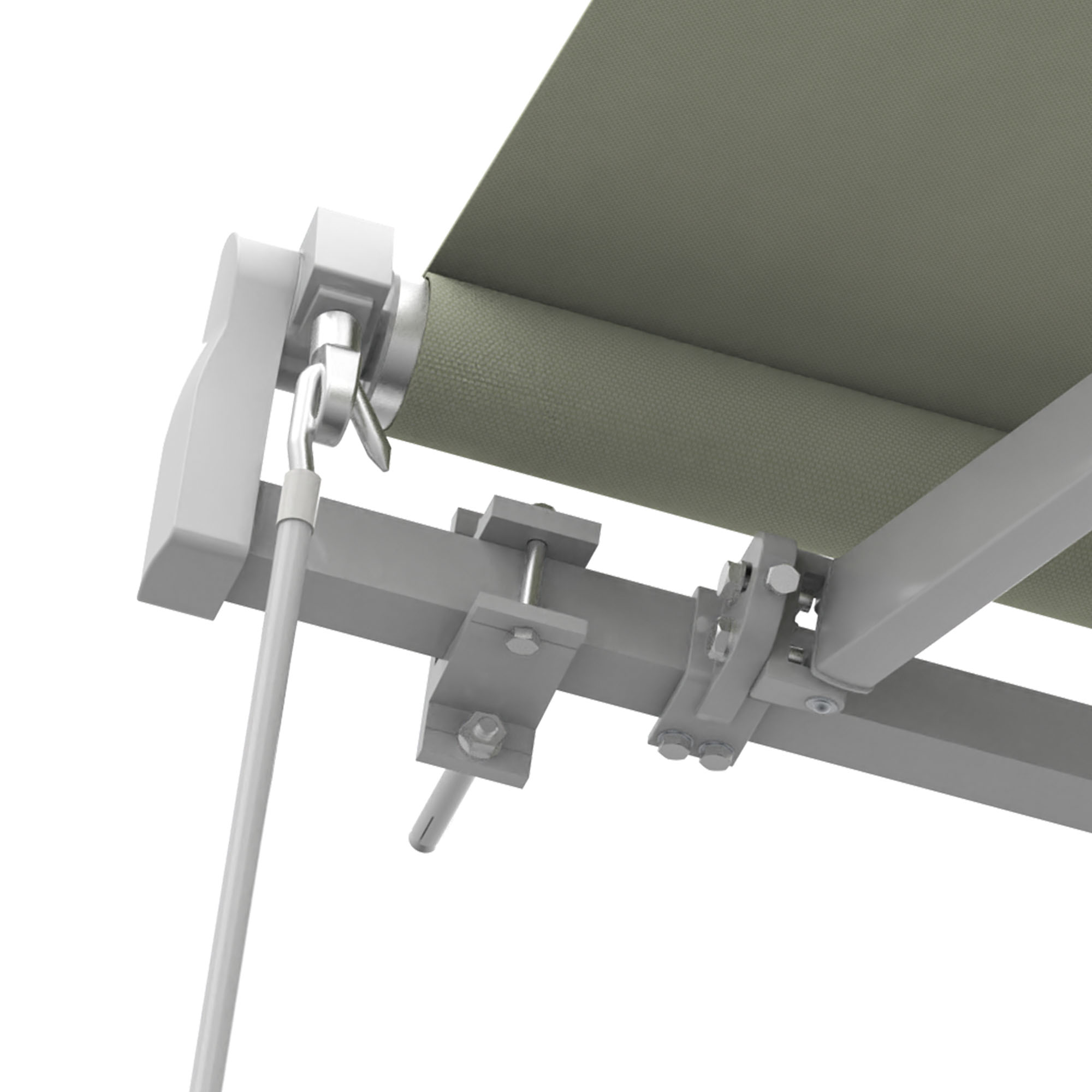 slider_image_01928fa675b0721db0a0766855fcb8c7 Gelenkarmmarkise Basic 2000 mit mechanischem Aufbau und Befestigungselementen