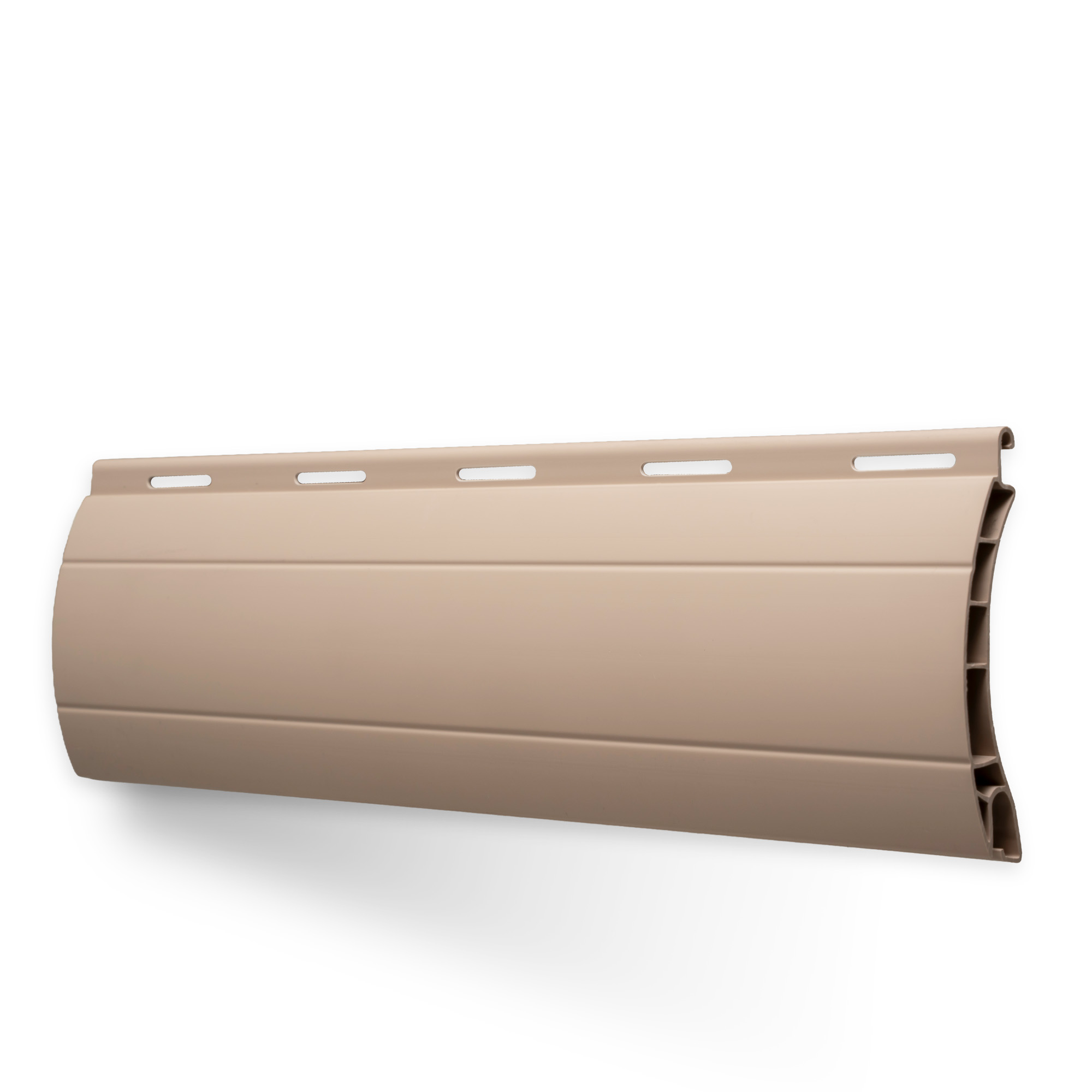 Lamellen-Muster für Rollladenpanzer nach Maß | Kunststoff / PK52 / 45 beige