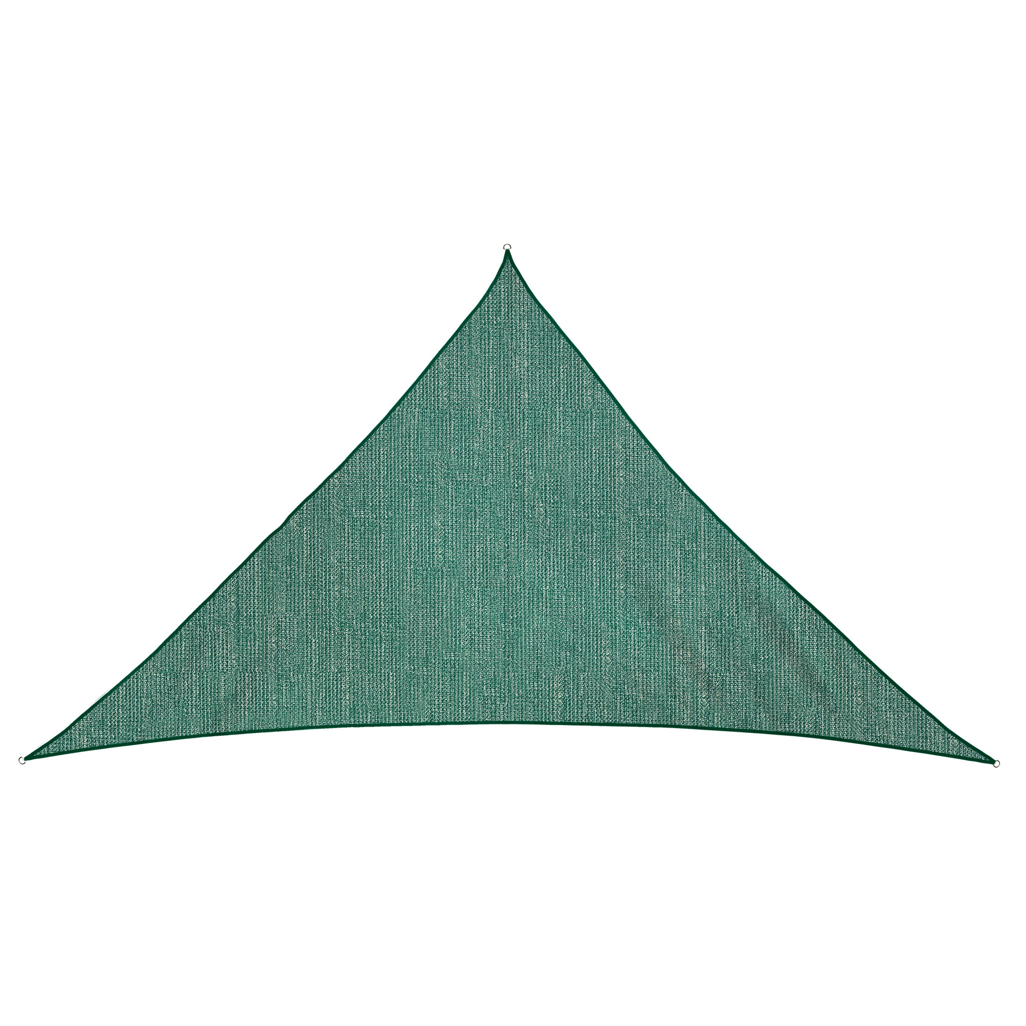 Dreieckiges Sonnensegel aus atmungsaktivem HDPE für Schatten und Schutz