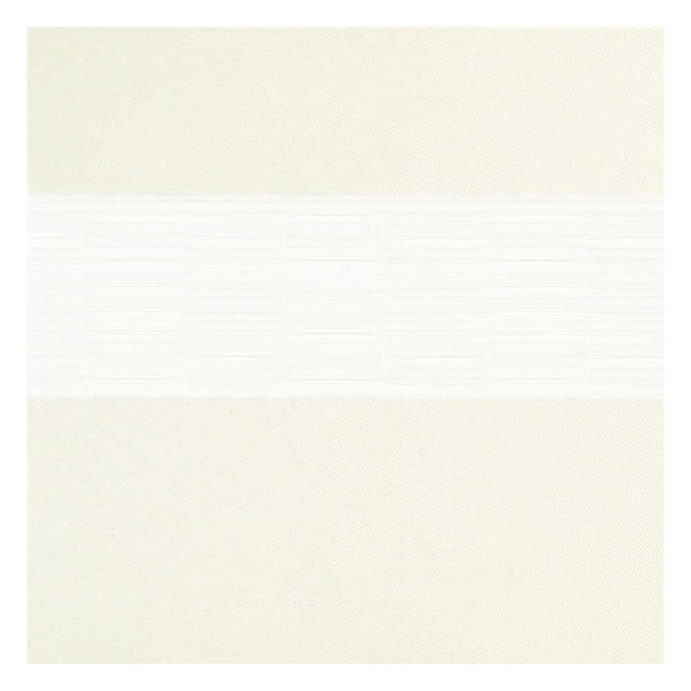 Stoffmuster für Doppelrollo nach Maß | B472 weiß / lichtdurchlässig / Aroso