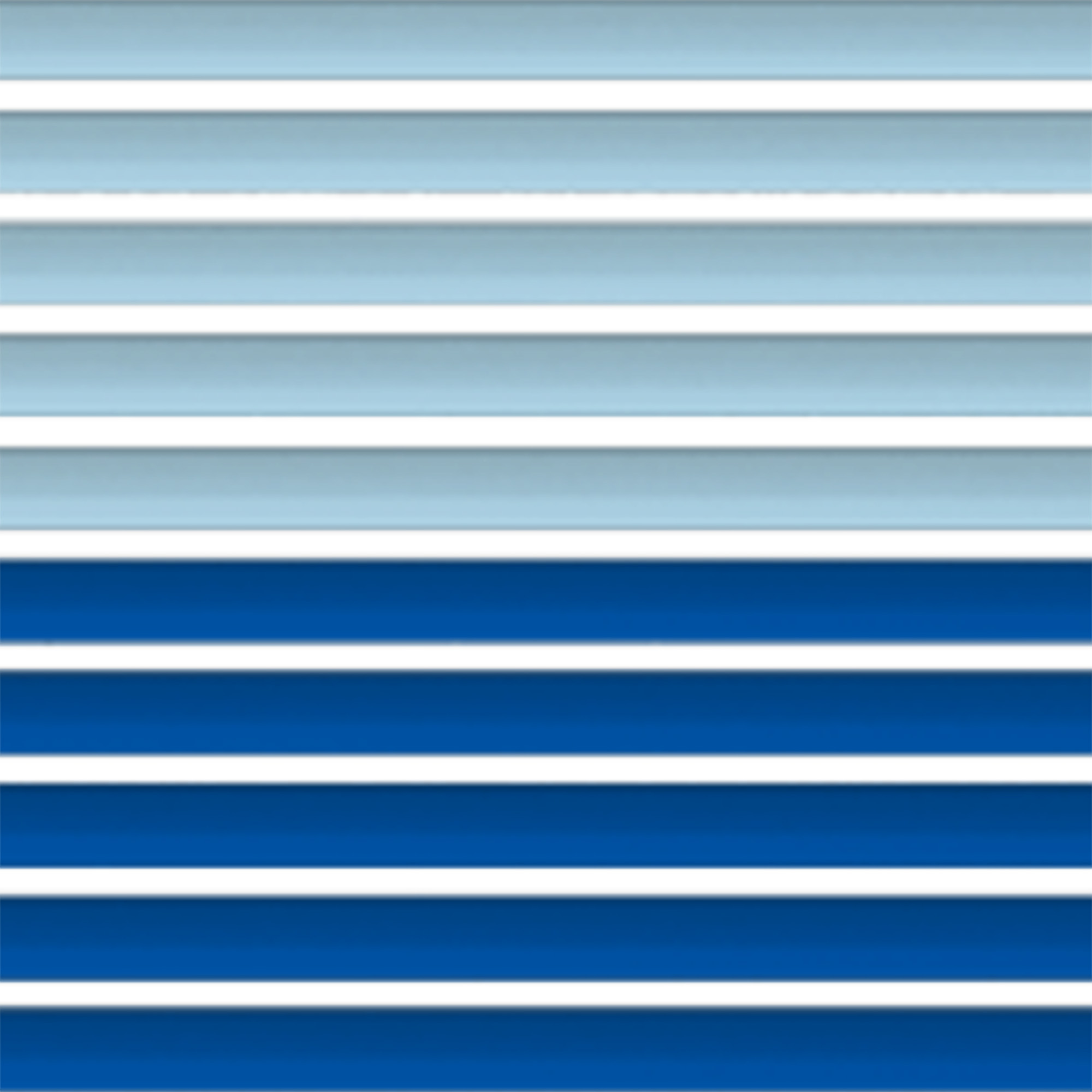 Lamellen-Muster für Aluminium-Jalousie nach Maß | 25 mm / MC04 Duo blau / matt