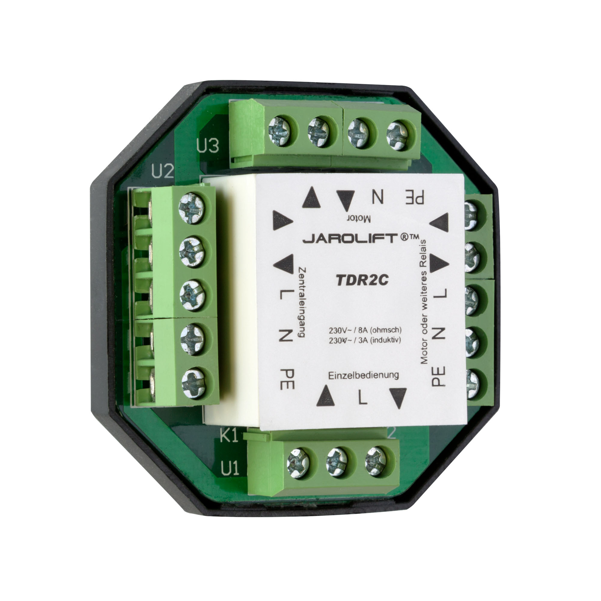 slider_image_019368230fb9704ab29d2c2949ba9abb Trennrelais TDR2C mit Anschlüssen und Beschriftungen für elektrische Steuerungssysteme
