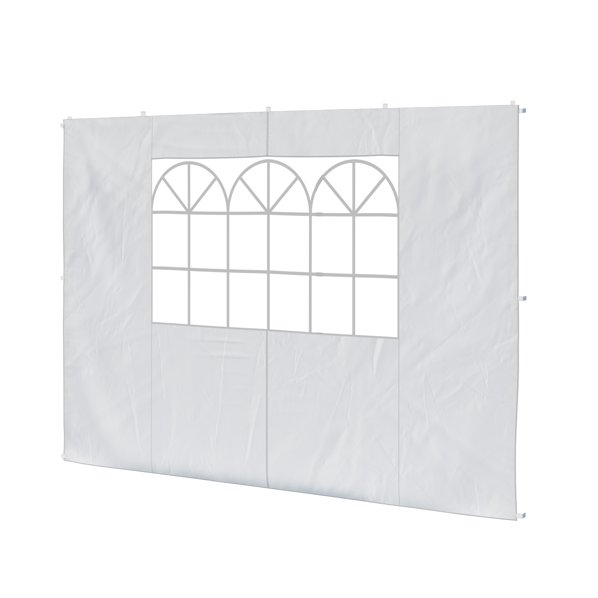 slider_image_0190bb56472c77e3b4bb16b92a38f076 Seitenwand für Steckpavillon SP-3, rechteckig, zur Befestigung an Pavillonstruktur
