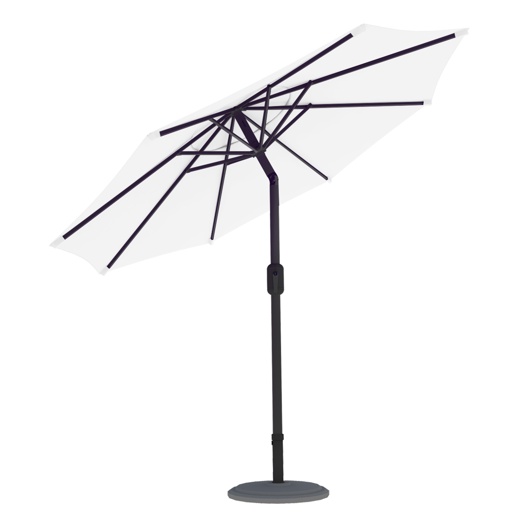 slider_image_2479c7e282744f4aa822a0033bf77b7f Quadratischer Sonnenschirm mit stabilem Standfuß und verstellbarem Gestell