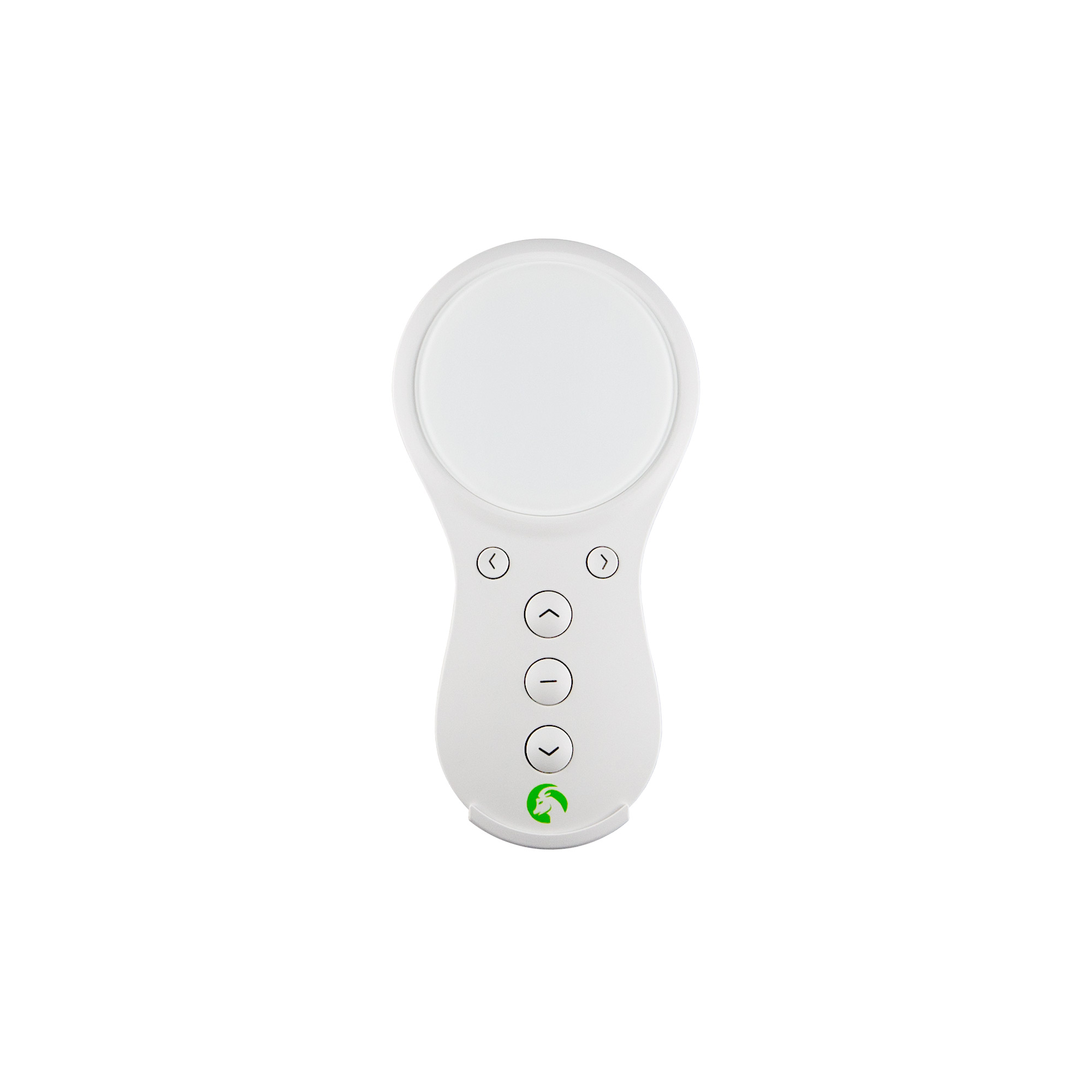 Handgerät mit Display und fünf Tasten zur Steuerung und Navigation