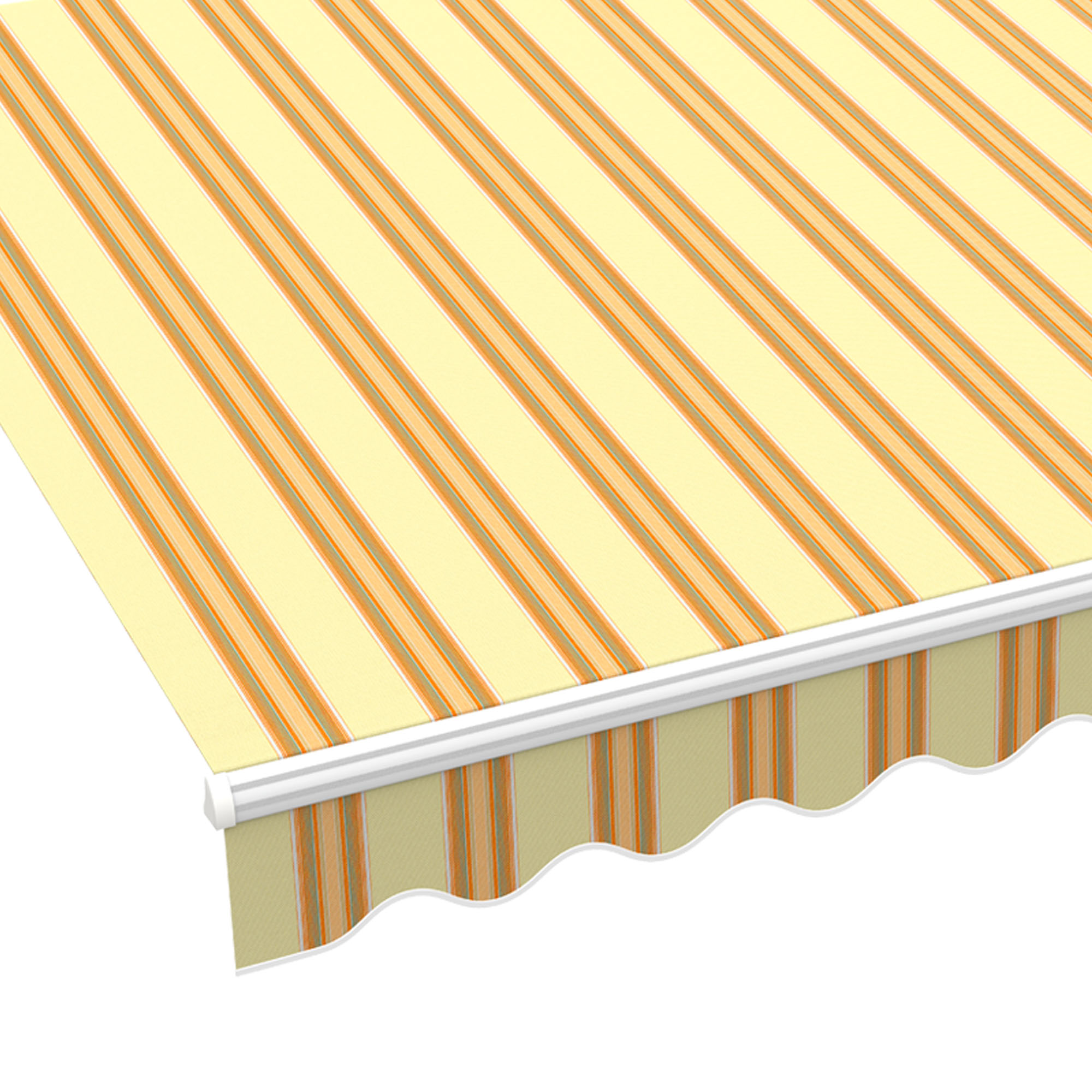 slider_image_01928fcbfe247130ae0be2964bb487f7 Gelenkarmmarkise Basic 2000 mit wellenförmigem Rand und stabiler Konstruktion