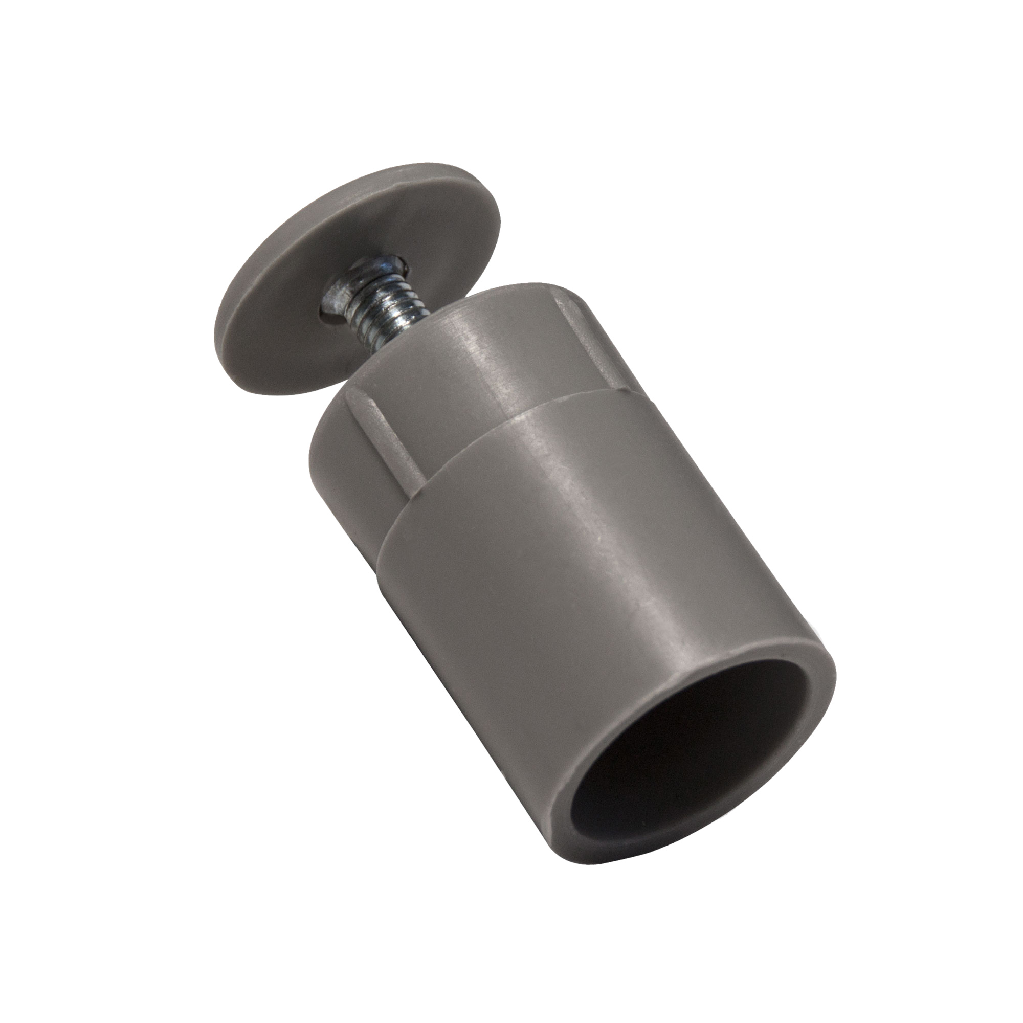 Anschlagstopper für Rollladenendleiste | 30 mm Länge, grau