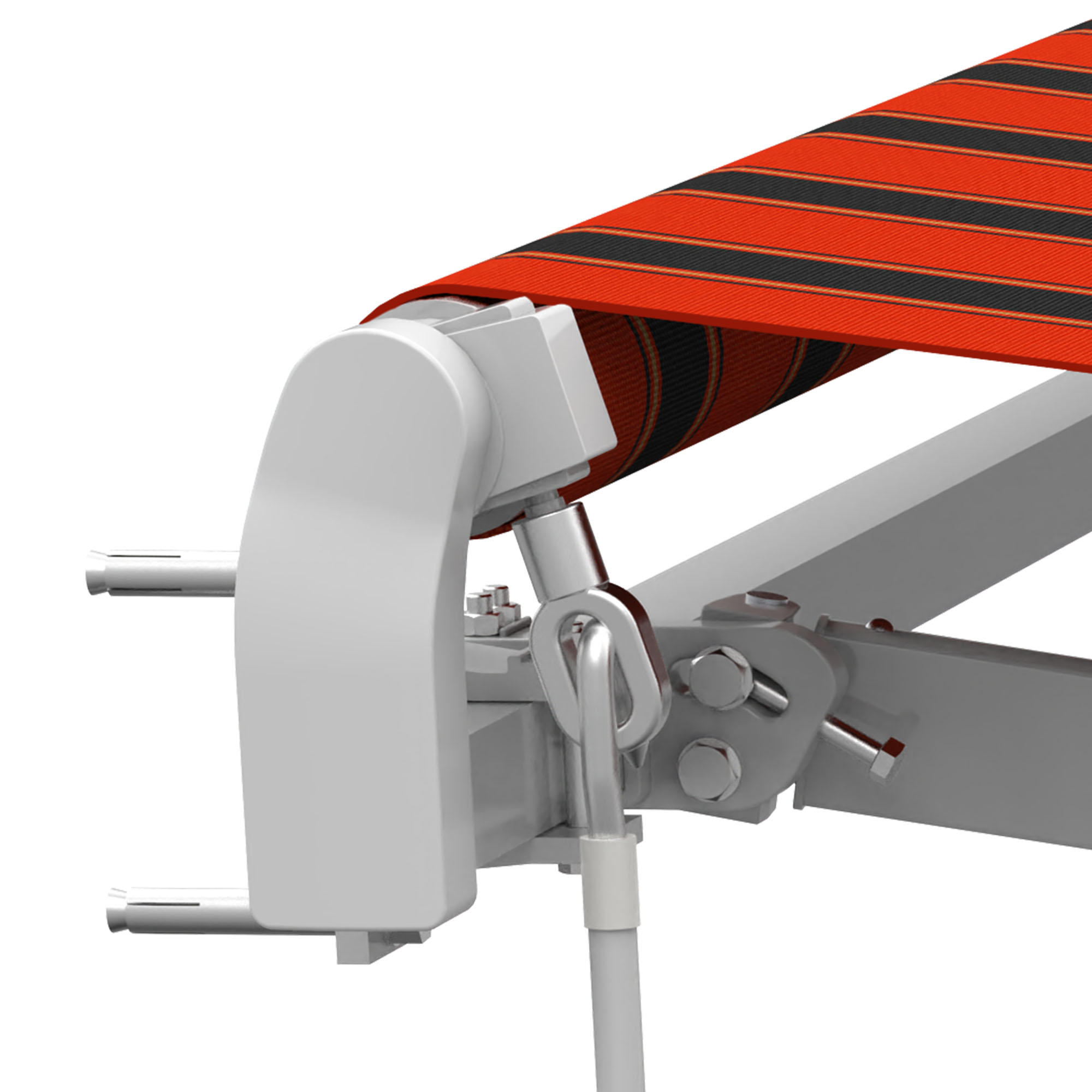 slider_image_01928fb916e375e5aefab6be623f2953 Gelenkarmmarkise Basic 2000 mit mechanischem Aufbau und Befestigungselementen