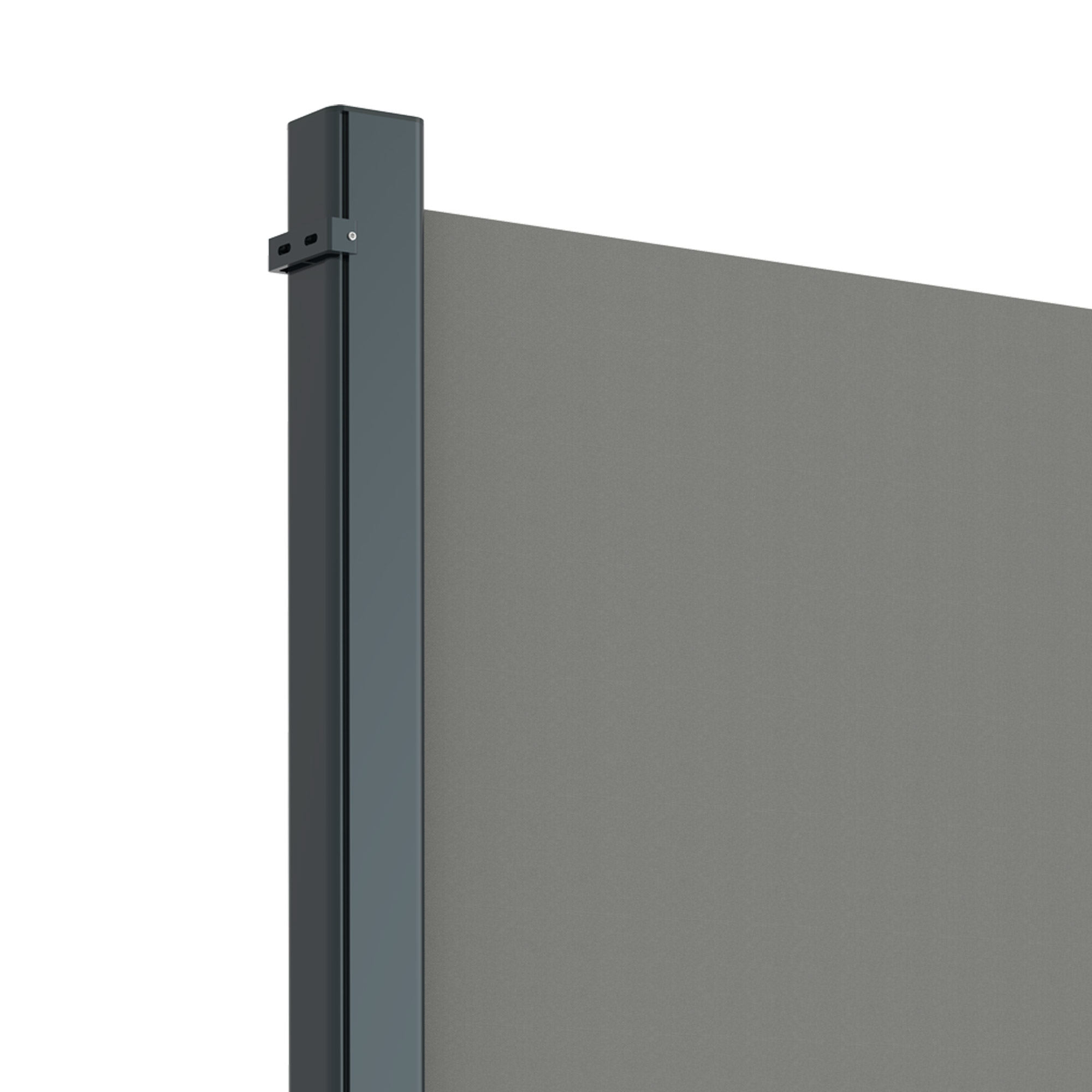 slider_image_bdb98737add1451a8b0906f4b41f49fd Seitenzugmarkise mit vertikalem Gehäuse und ausziehbarem Tuch für Sicht- und Sonnenschutz