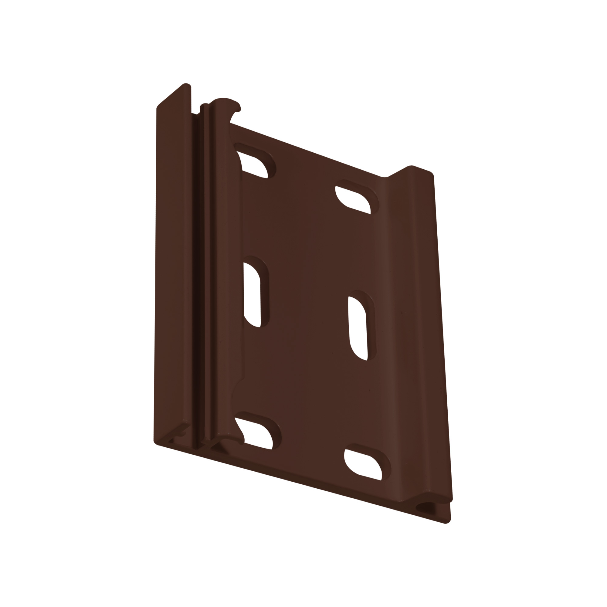 Metallhalterung mit mehreren Schlitzen zur Befestigung und Montage