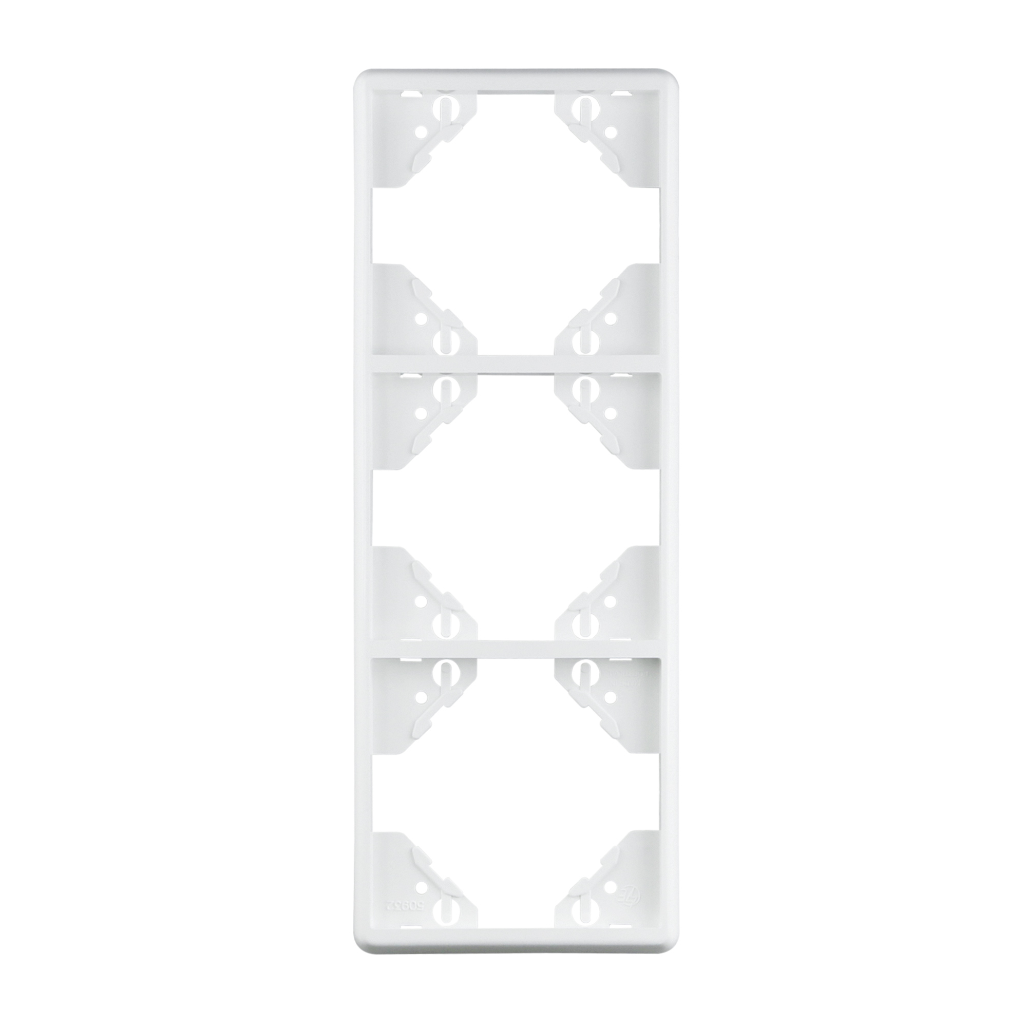 System JS1 Rahmen System | 3-fach senkrecht / weiß