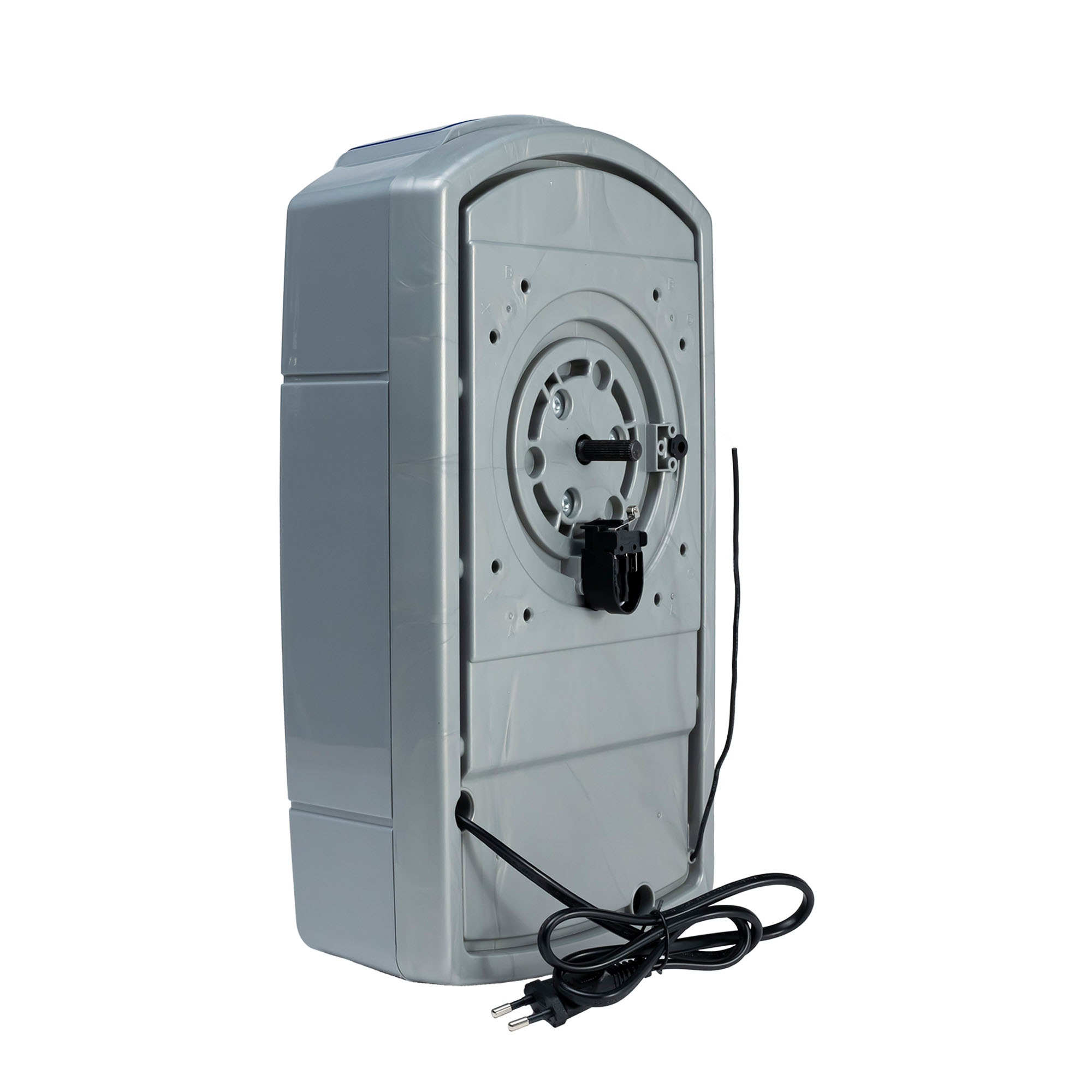 slider_image_0192bdb080a1778691873e8d9ed5d5c1 Elektrisches Gerät mit Kabel und Steckdose, rechteckige Form, Rückansicht sichtbar