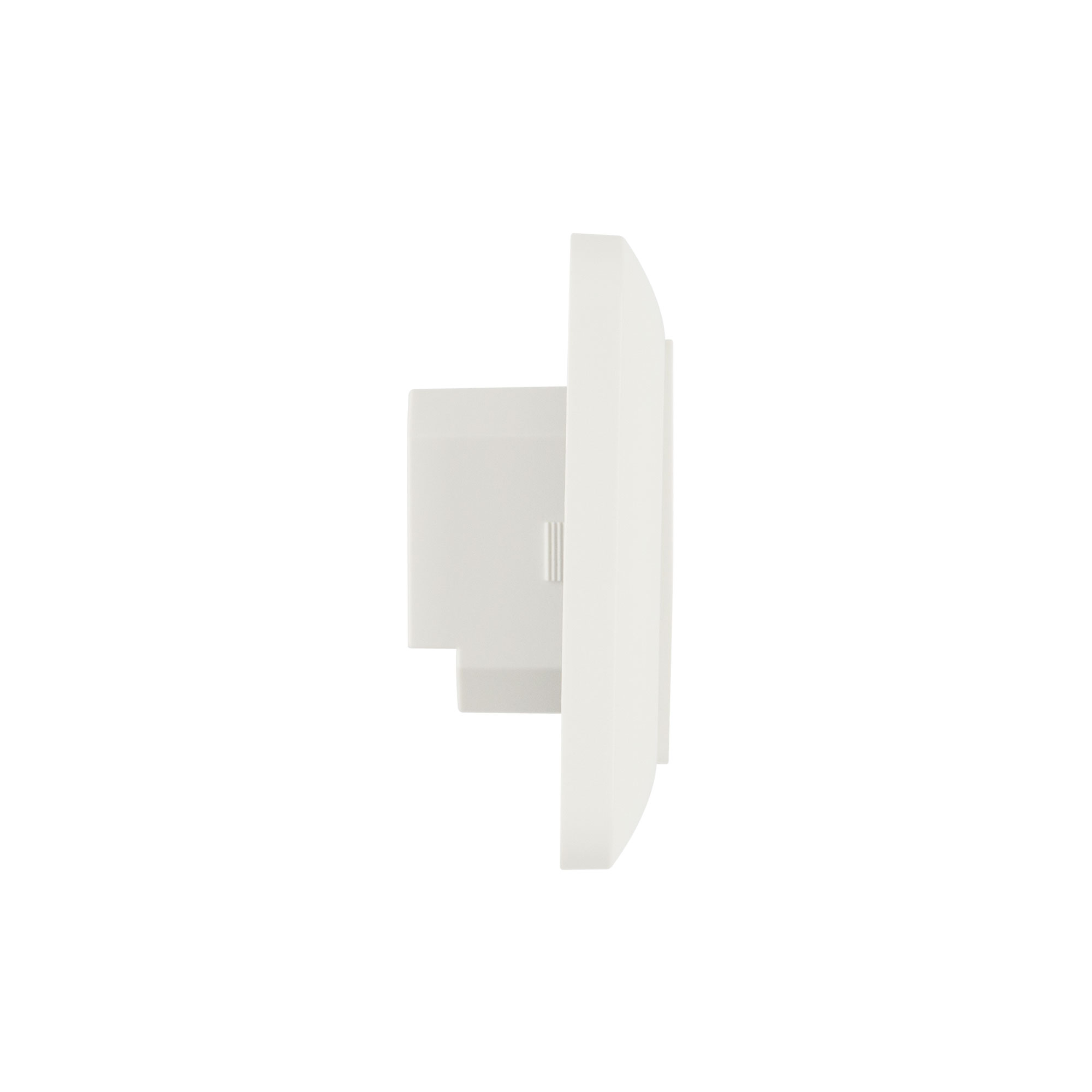 slider_image_0190c4826ee3728dbf0b82b359e07915 Seitenansicht einer Zeitschaltuhr mit Touch-Display und rechteckigem Gehäuse