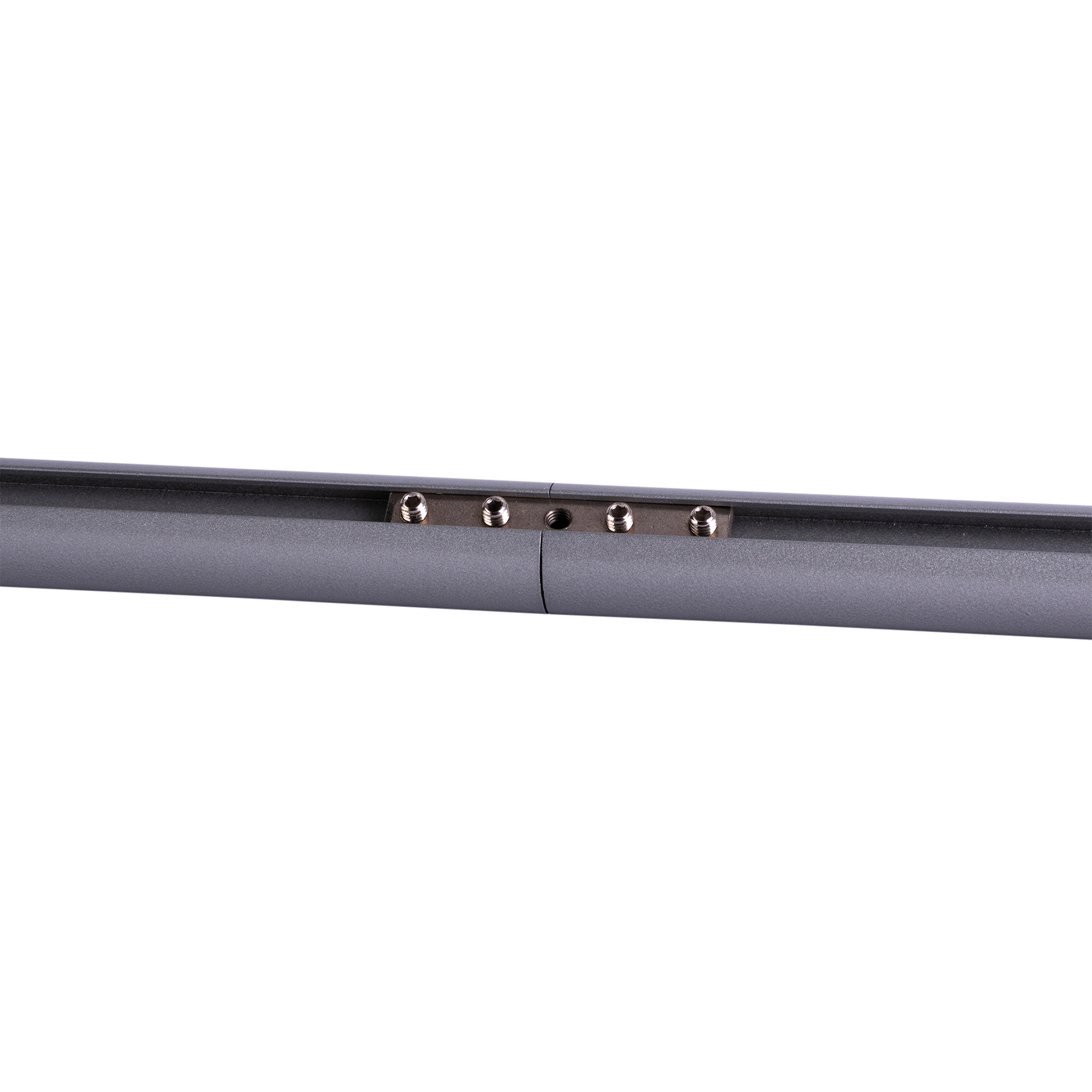 Metallstange mit Verbindungselementen in der Mitte