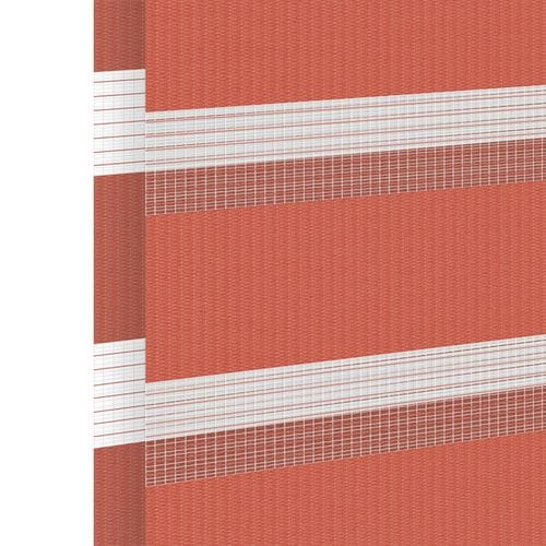 Stoffmuster für Doppelrollo nach Maß | S-107 gelb / lichtdurchlässig / Tulum