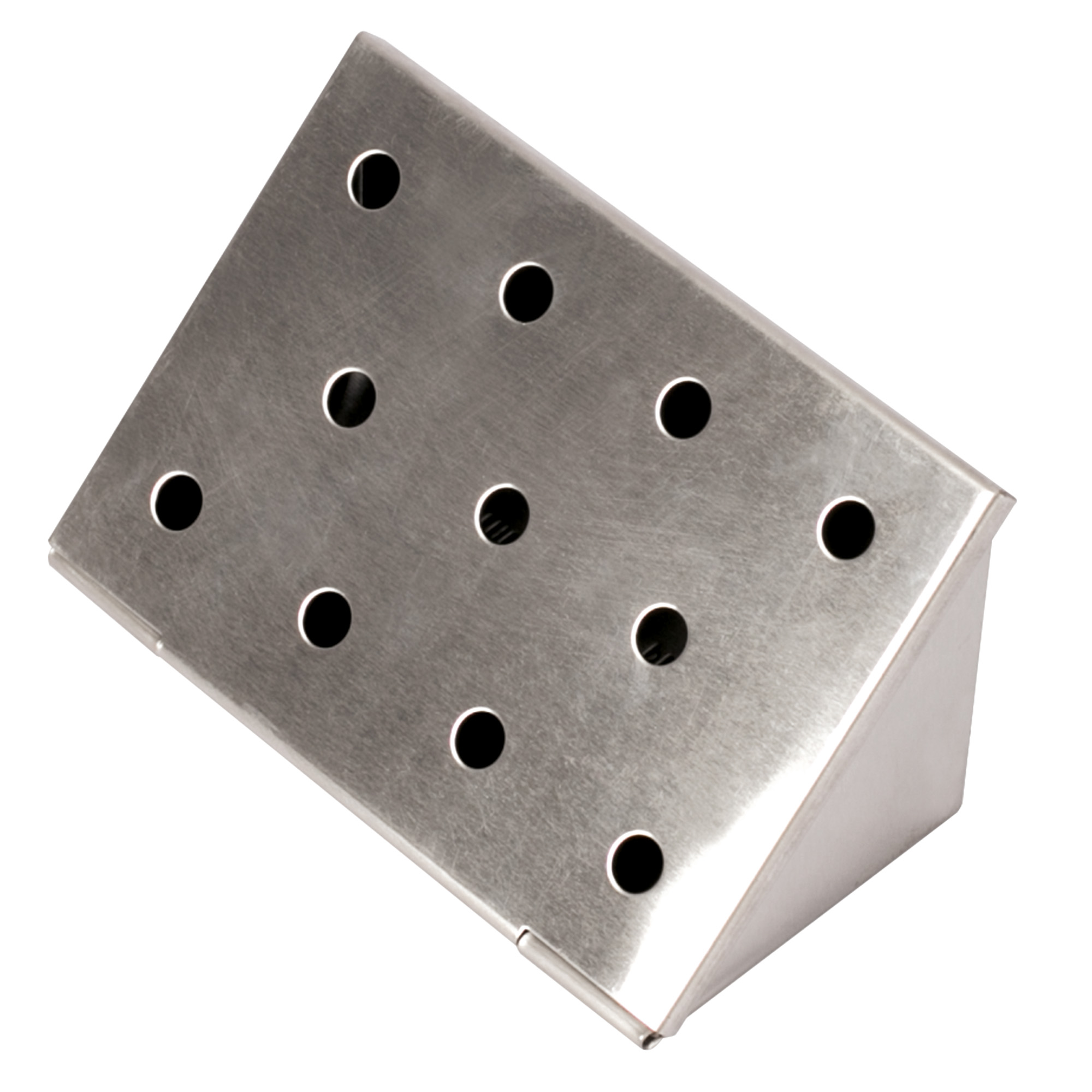 Räucherbox | dreieckig, Edelstahl