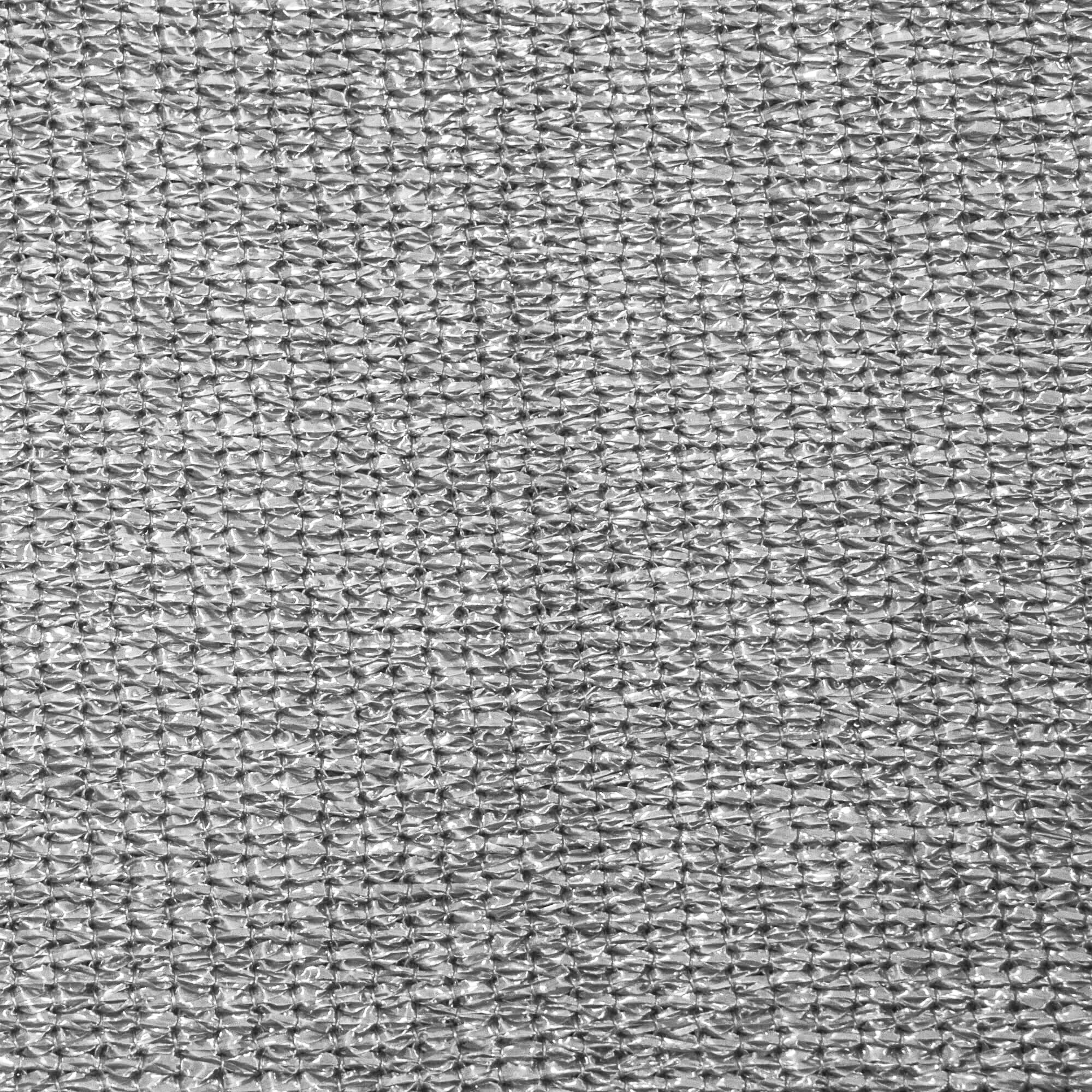 Nahaufnahme eines atmungsaktiven HDPE-Sonnensegels mit gewebter Struktur