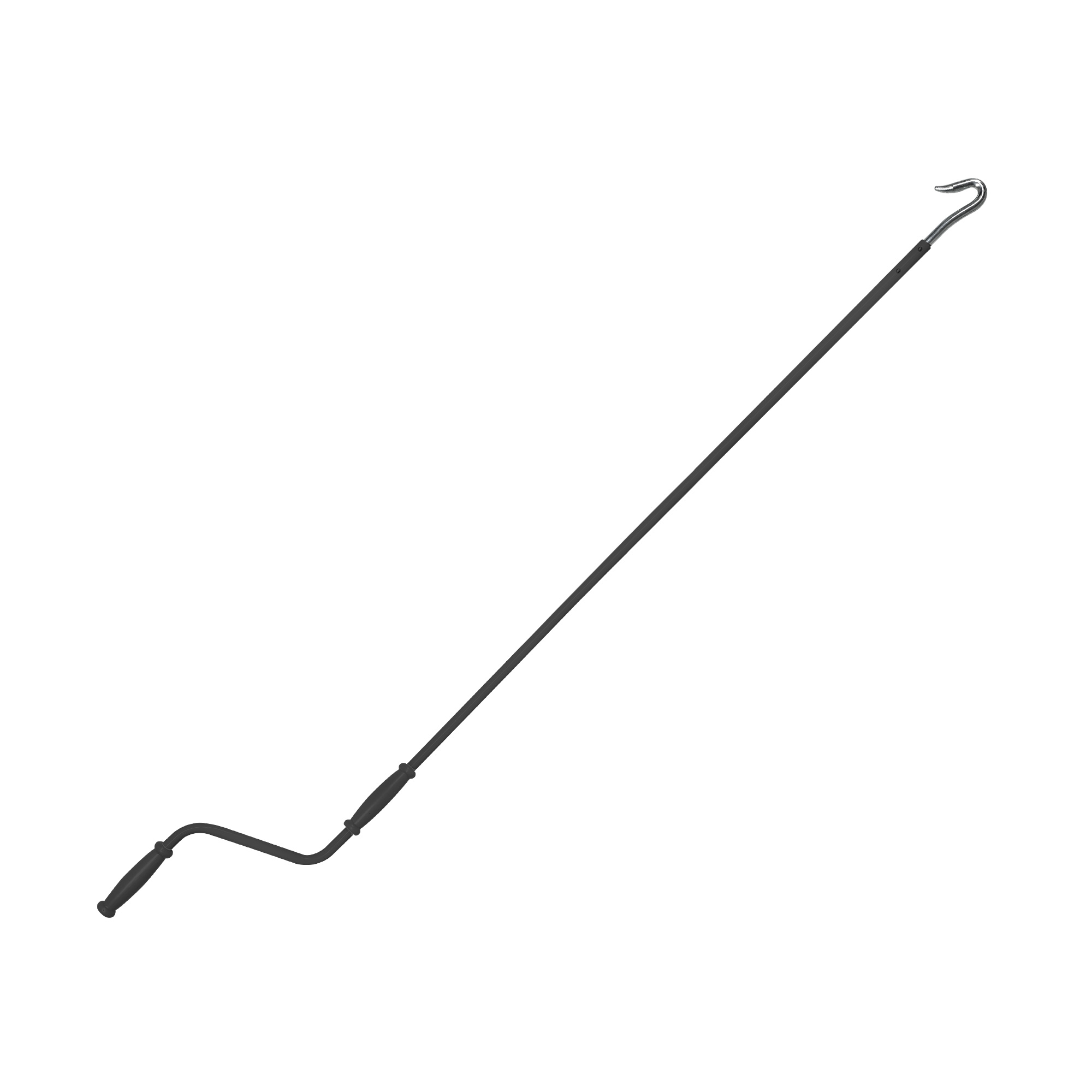 Stabile Markisenkurbel mit Haken und Griff zum manuellen Bedienen von Markisen