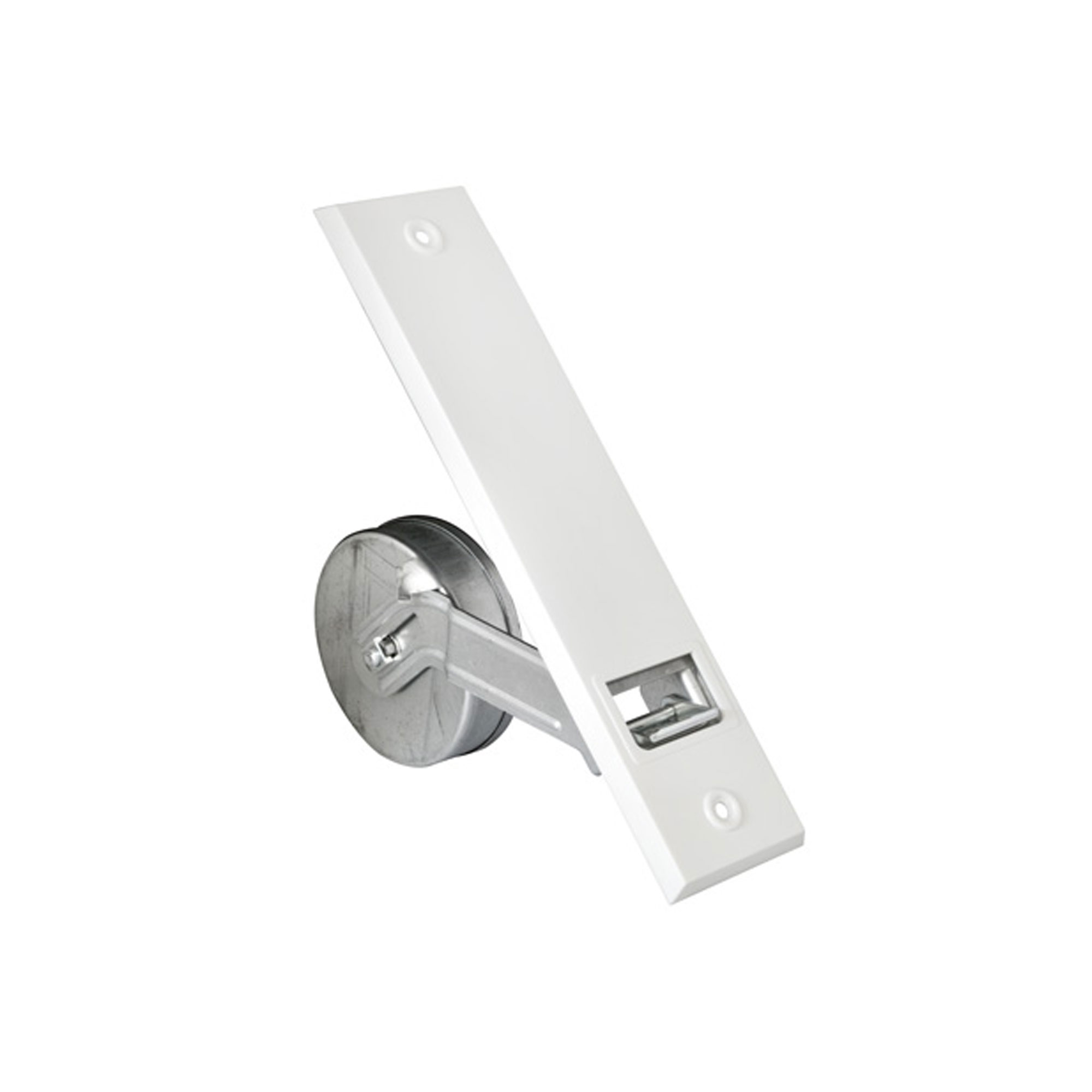 Einlass-Gurtwickler Unterputz inkl. Kunststoff-Abdeckplatte | weiß / LA: 160 mm