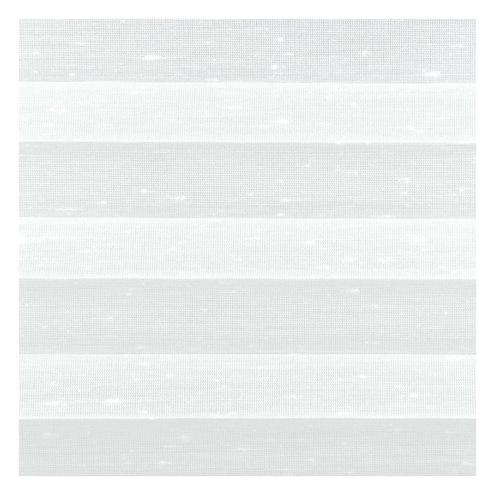 Stoffmuster für Plissee nach Maß | 30511 weiß / transparent / Nudo