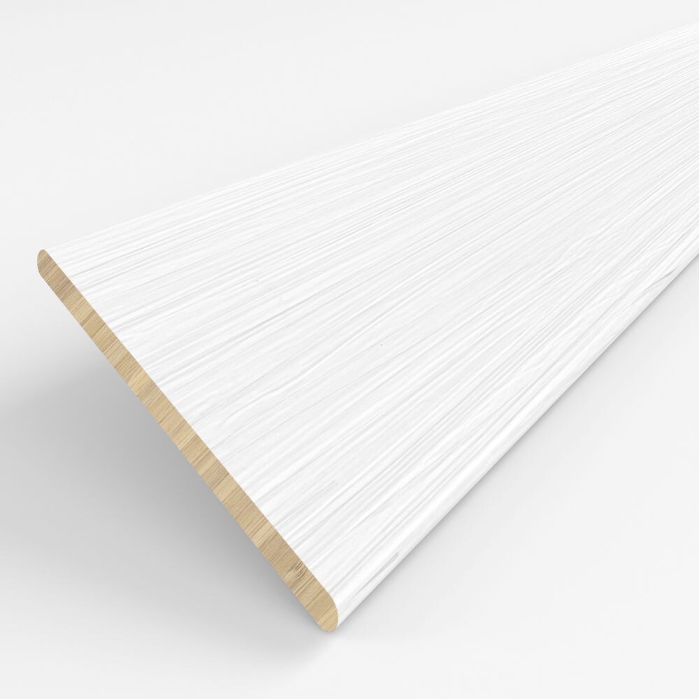 Lamellen-Muster für maßgefertigte Holz-Jalousie, zeigt Struktur und Aufbau der Lamelle