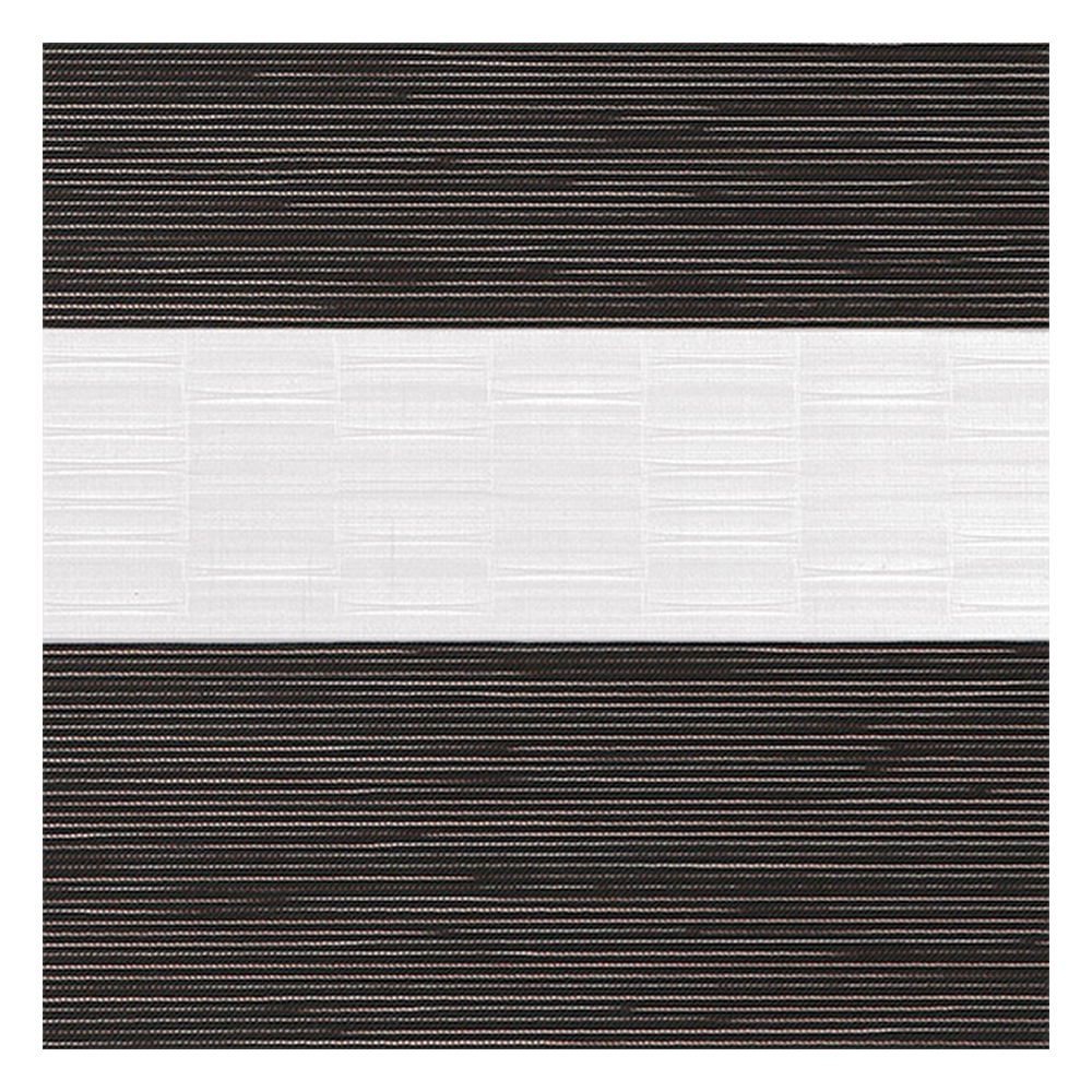 Stoffmuster für Doppelrollo nach Maß | B172 braun / lichtdurchlässig / Natural