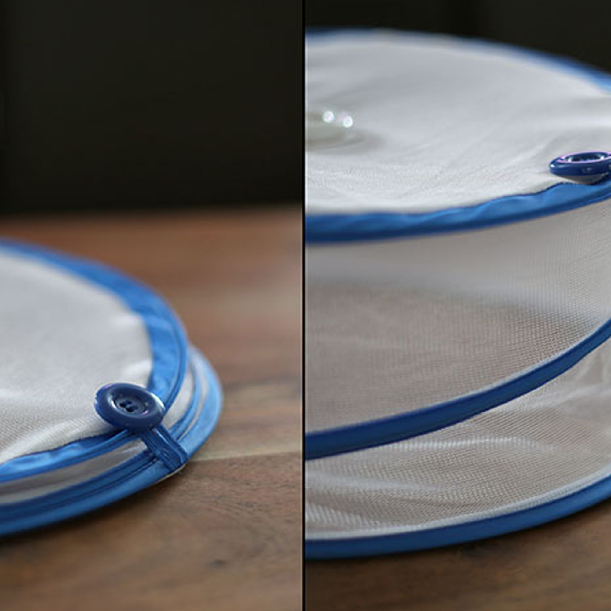 slider_image_0192709675bc7bceaf98074c39e3ec2d Fliegenhaube aus Netzmaterial mit Rahmen zur Abdeckung und Schutz von Lebensmitteln