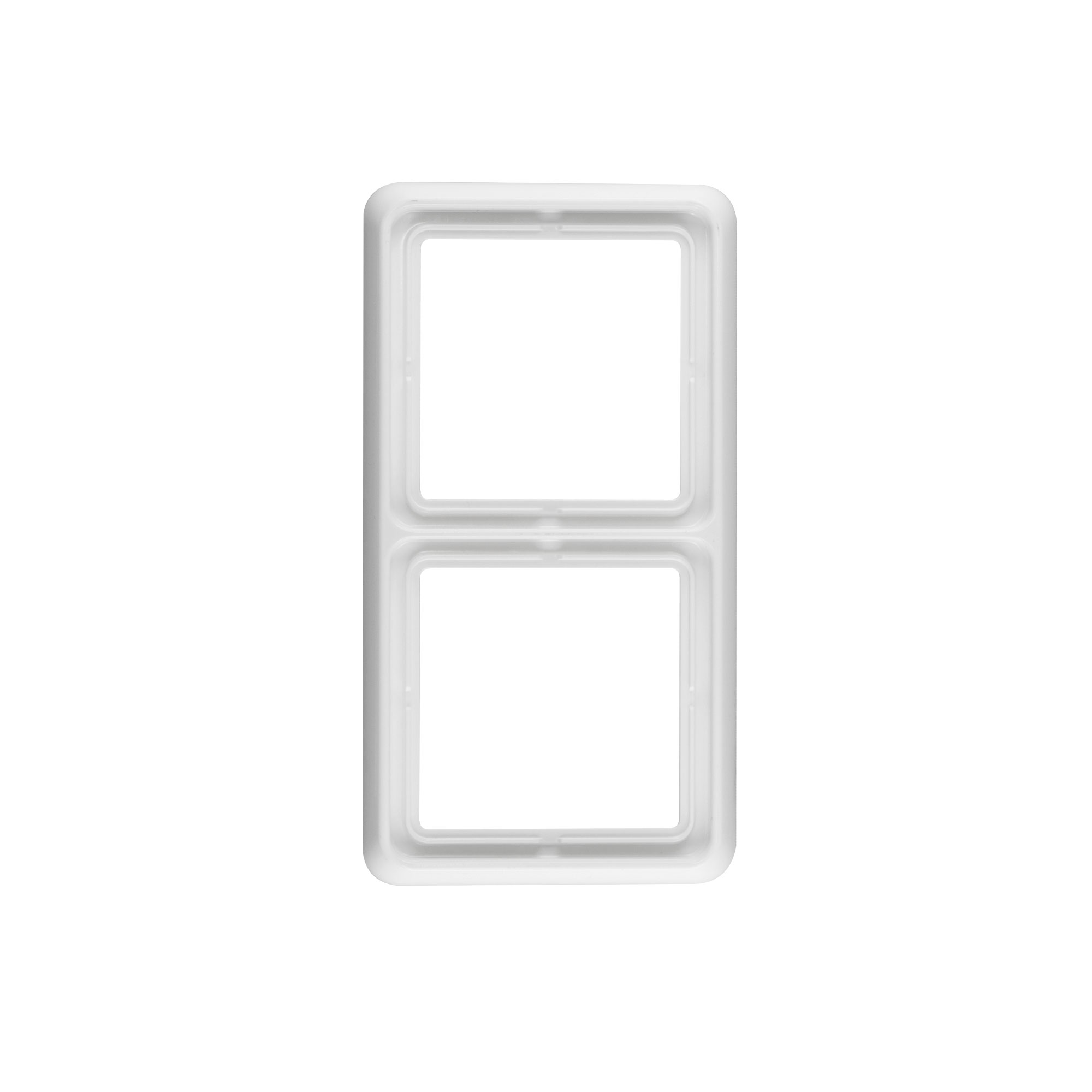 CD 500 Rahmen System | 2-Fach / alpinweiß / CD 582 WW