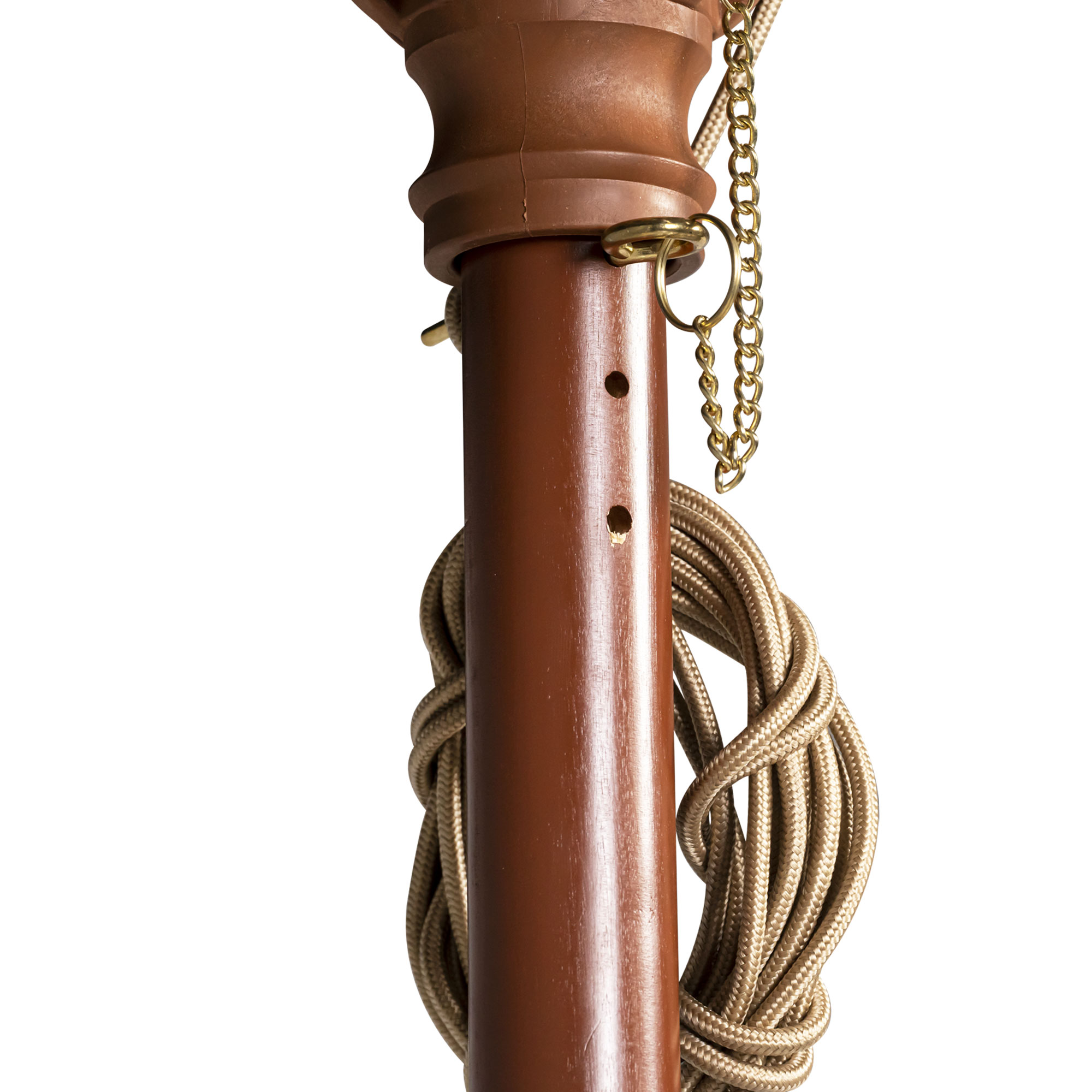 slider_image_018f0f5060e27bcc90cde0a0bb7c9f5b Sonnenschirmgestell mit Kette und Seil, knickbar, für Holz-Sonnenschirm