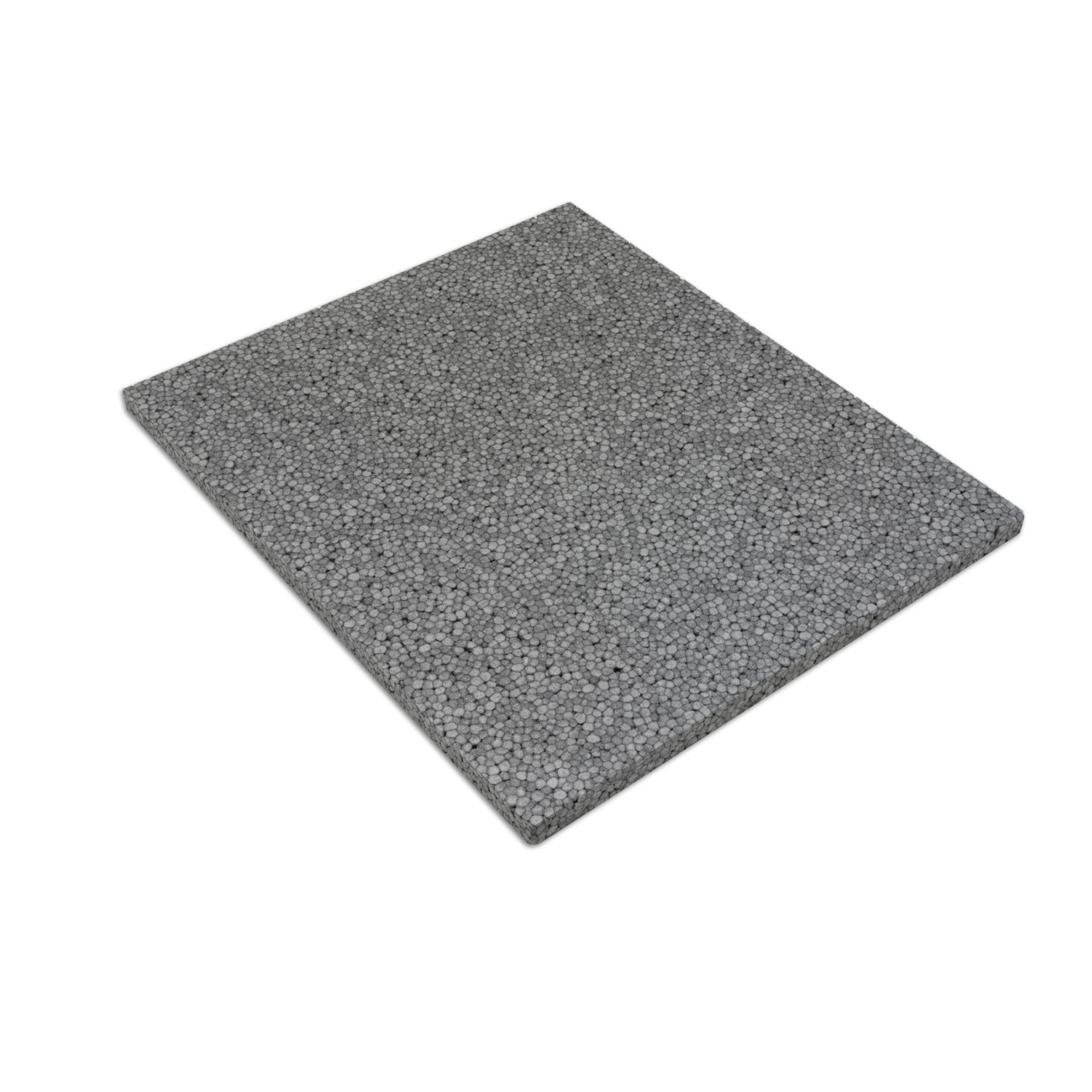 Quadratische Platte mit körniger Oberfläche