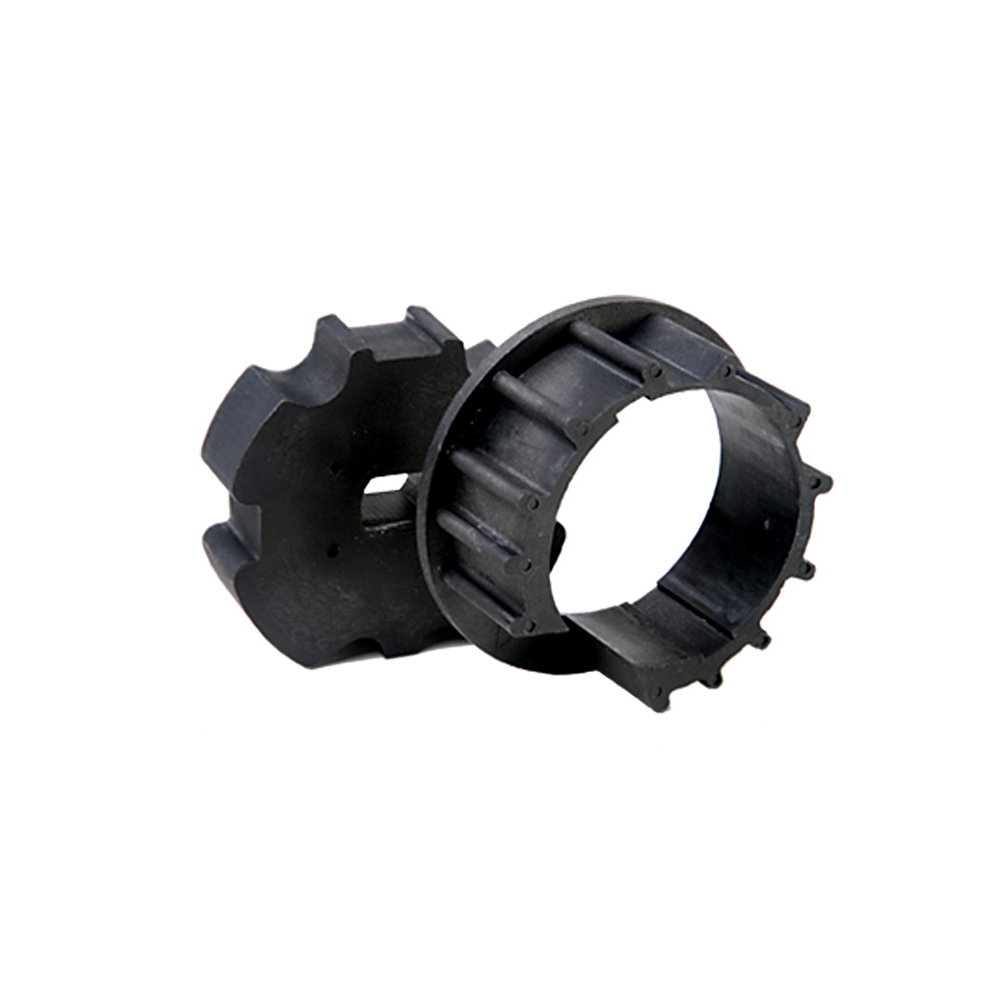 Motoradapter für Rollladenmotoren SL, zylindrische Form mit strukturierten Öffnungen