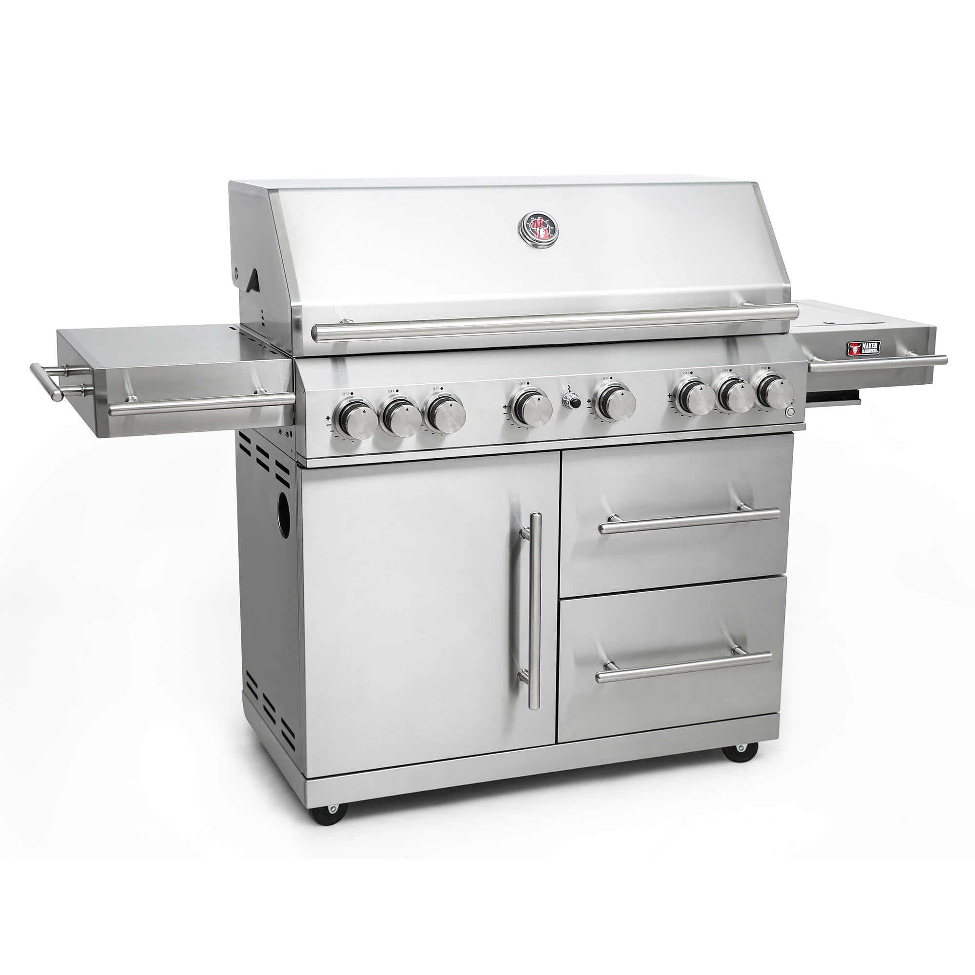 Gasgrill MBG-600S | mit Back- & Sideburner