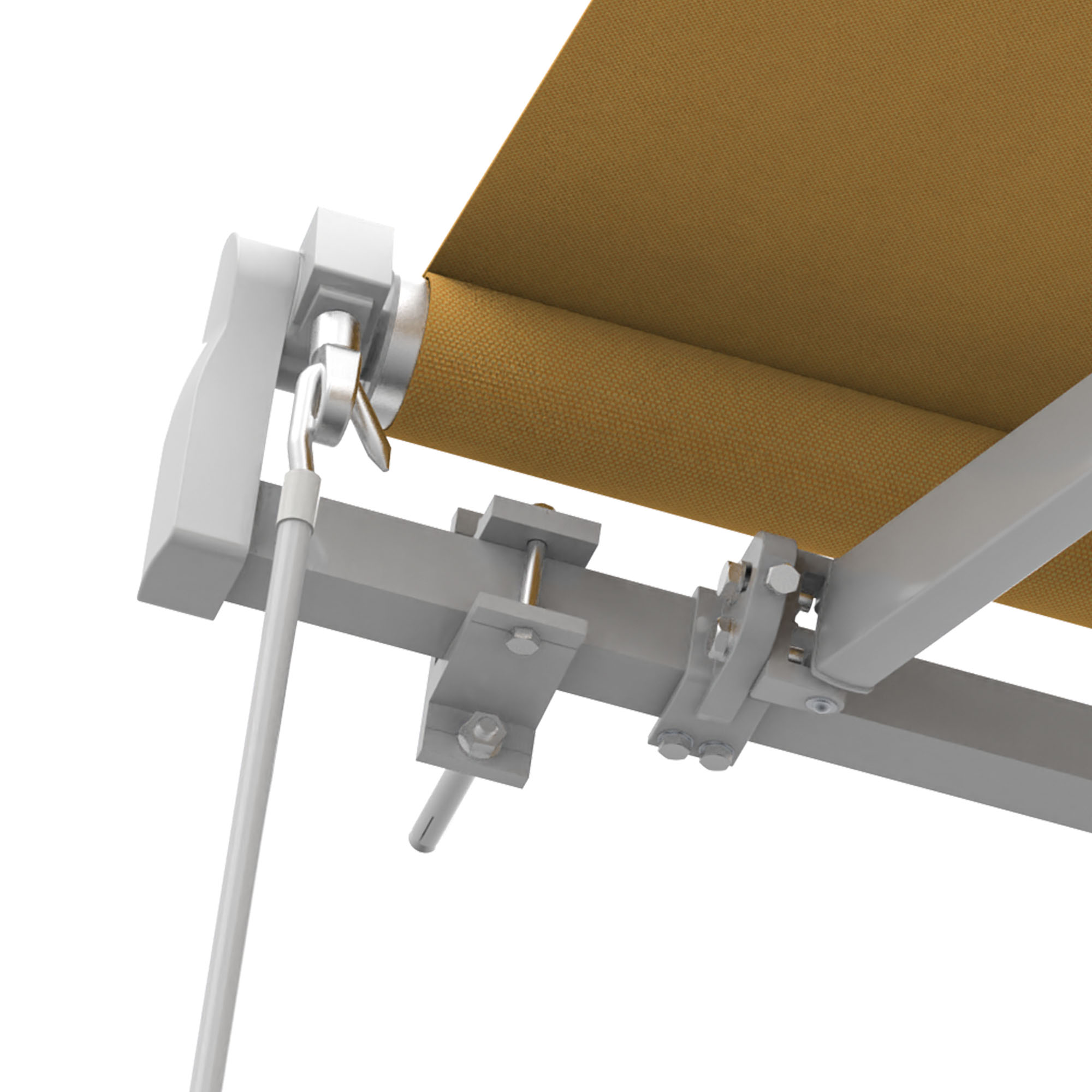 slider_image_01928fc5938571d1ba75237243f8a8de Gelenkarmmarkise Basic 2000 mit mechanischem Aufbau und Befestigungselementen