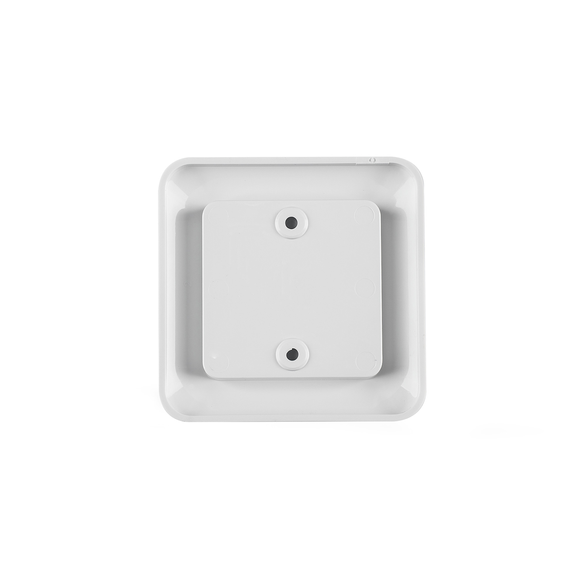 Funk-Wandsender TDRC mit rechteckiger Form und zwei zentralen Befestigungspunkten