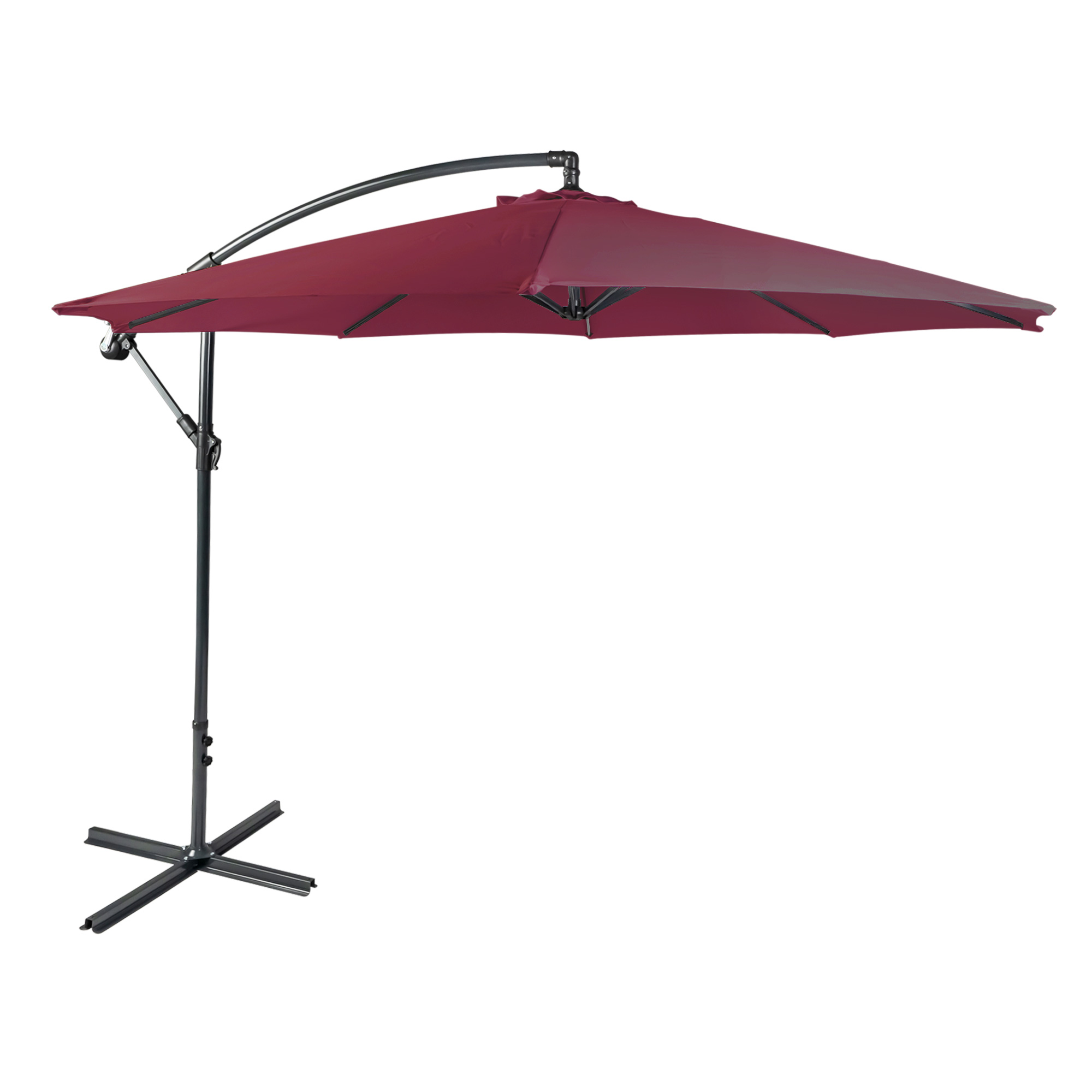 slider_image_01922e89810274279e7302e686fa6fee Vier freistehende Ampelschirme in verschiedenen Neigungen und Ausrichtungen