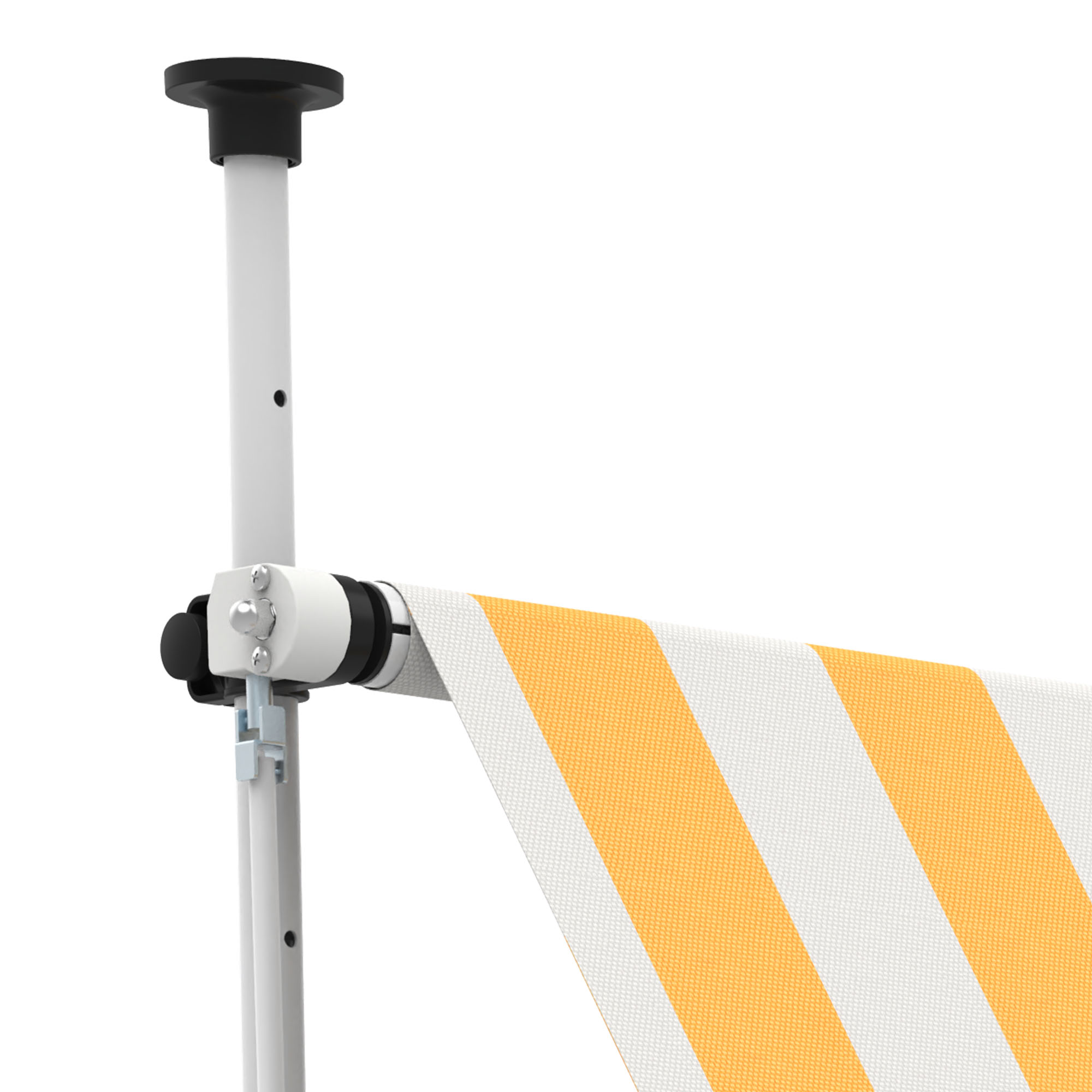 slider_image_01928abf255d7733801b43c75f6b6876 Klemm- und Balkonmarkise mit Tuch auf Gestell zur Beschattung von Außenbereichen