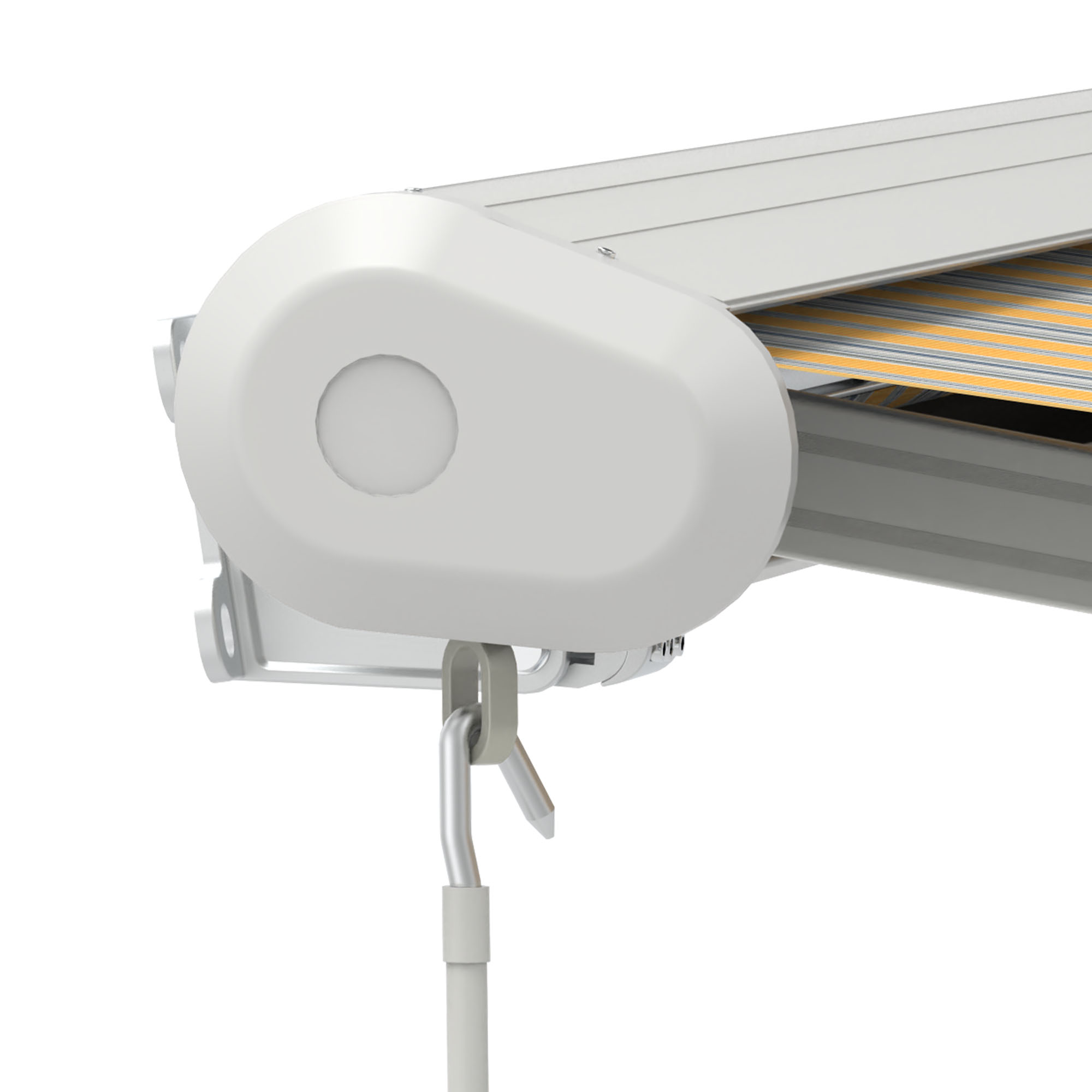 slider_image_019290696fe47574b09a7f6fecea6a7d Kassettenmarkise Curve 2000 mit geschlossener Kassette und Kurbelmechanismus