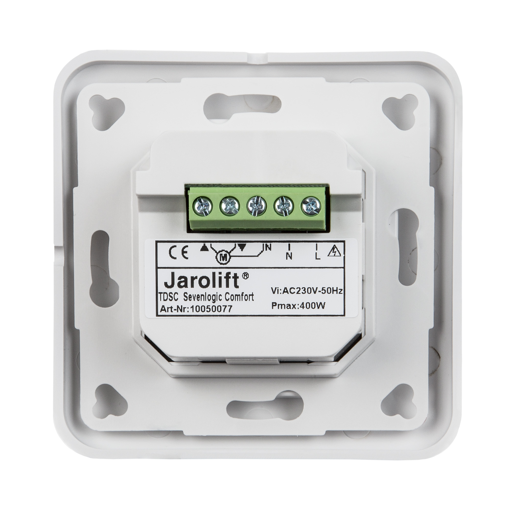 slider_image_0190c46f12e97e0ca8c5ac041a041419 Rückansicht einer Zeitschaltuhr mit Anschlussklemmen und technischen Spezifikationen