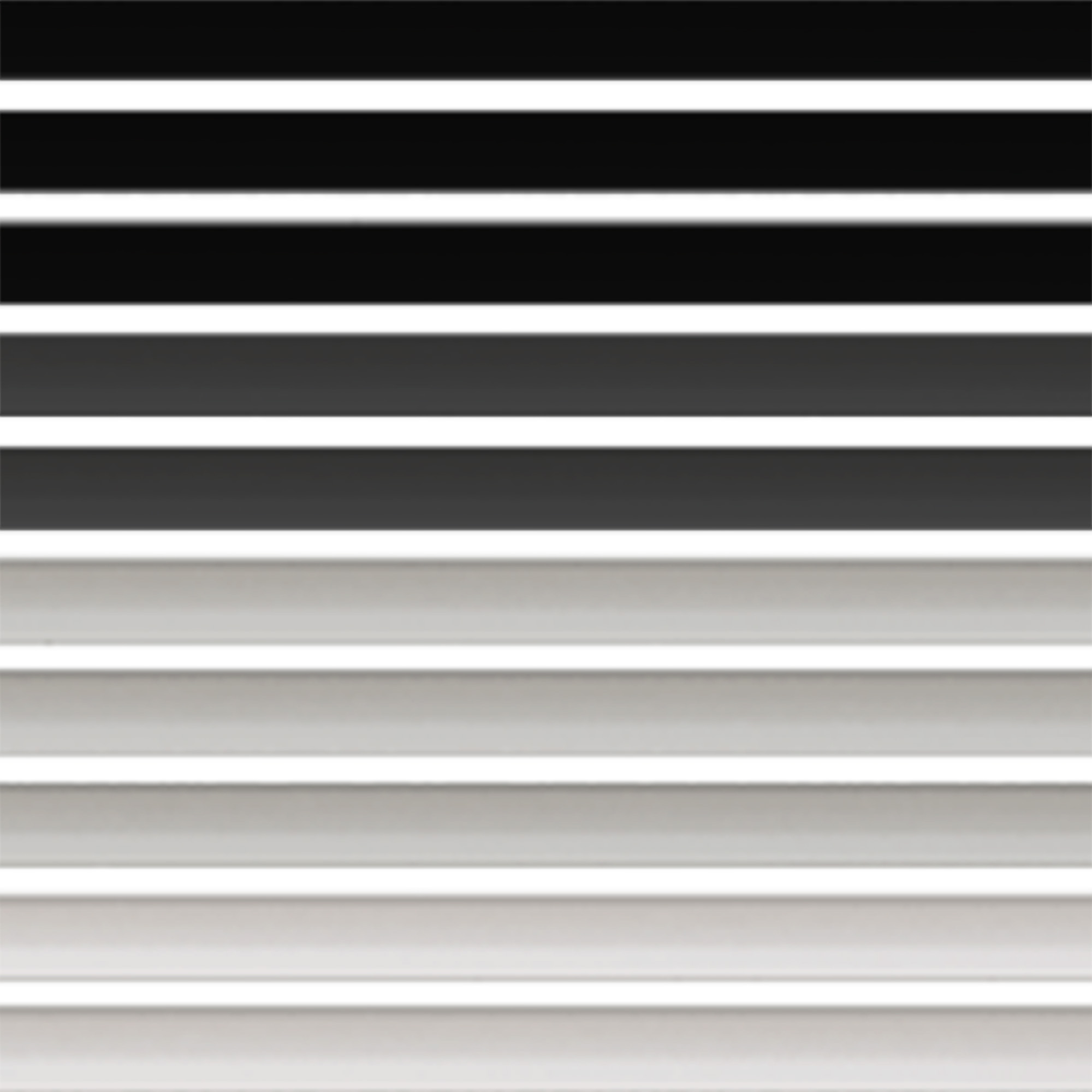 Lamellen-Muster für Aluminium-Jalousie nach Maß | 25 mm / MC02 Laya schwarz-weiß / matt