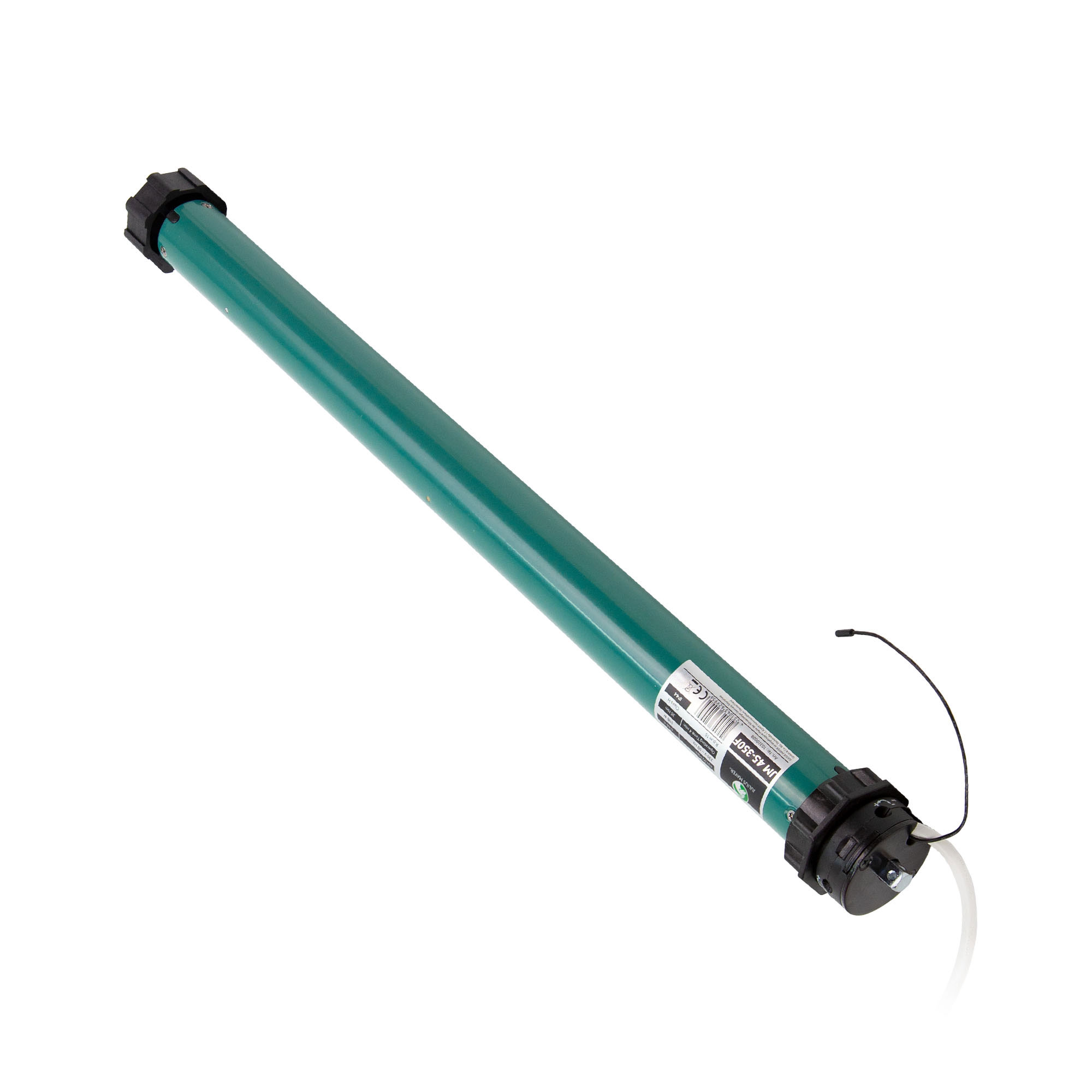 Funk-Rollladenmotor in zylindrischer Form mit Kabel und Anschluss für elektrische Steuerung