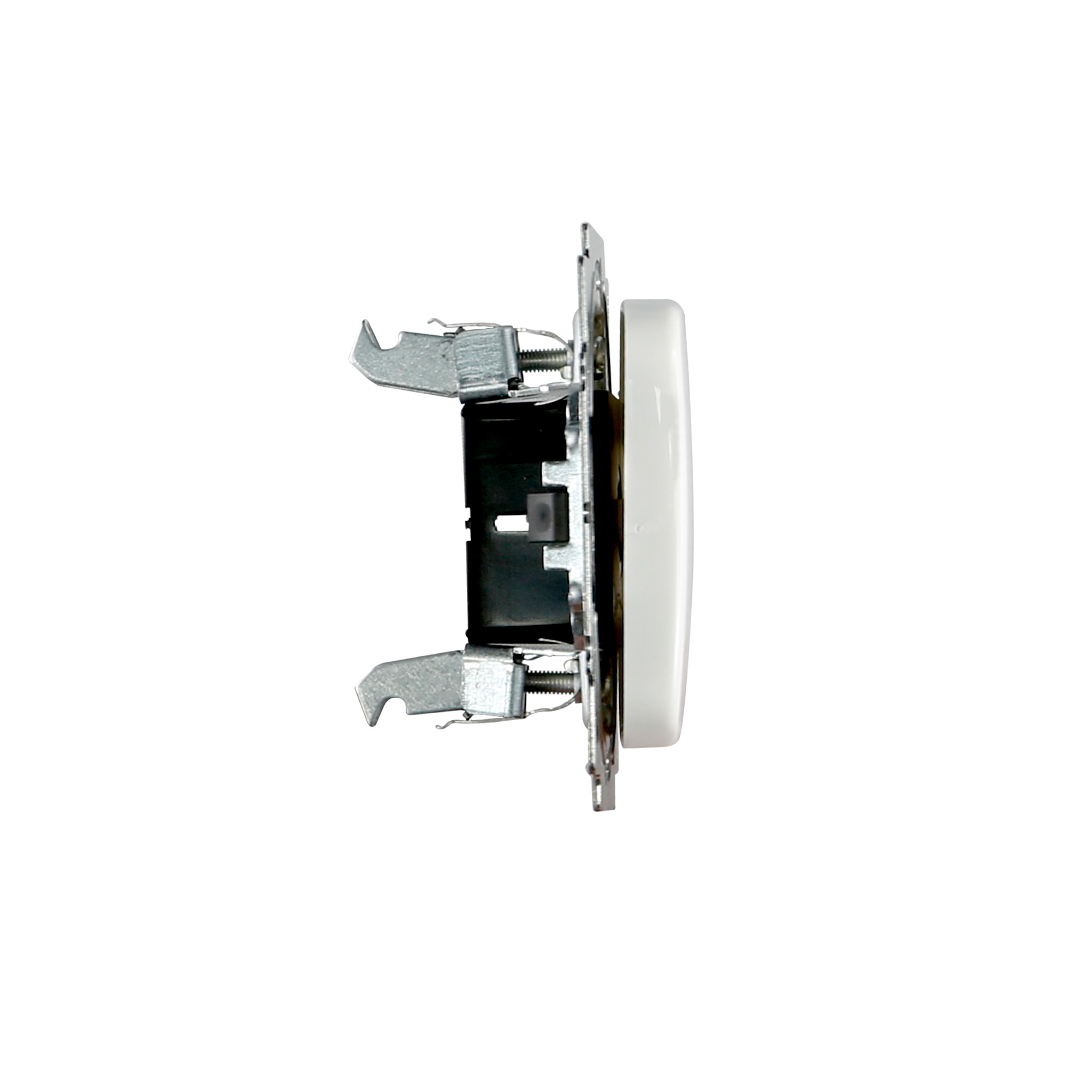 slider_image_0193676e10567c52b4e50da999171f68 Reflex SI Taster mit Schließfunktion, seitliche Ansicht, zeigt Aufbau und Mechanik