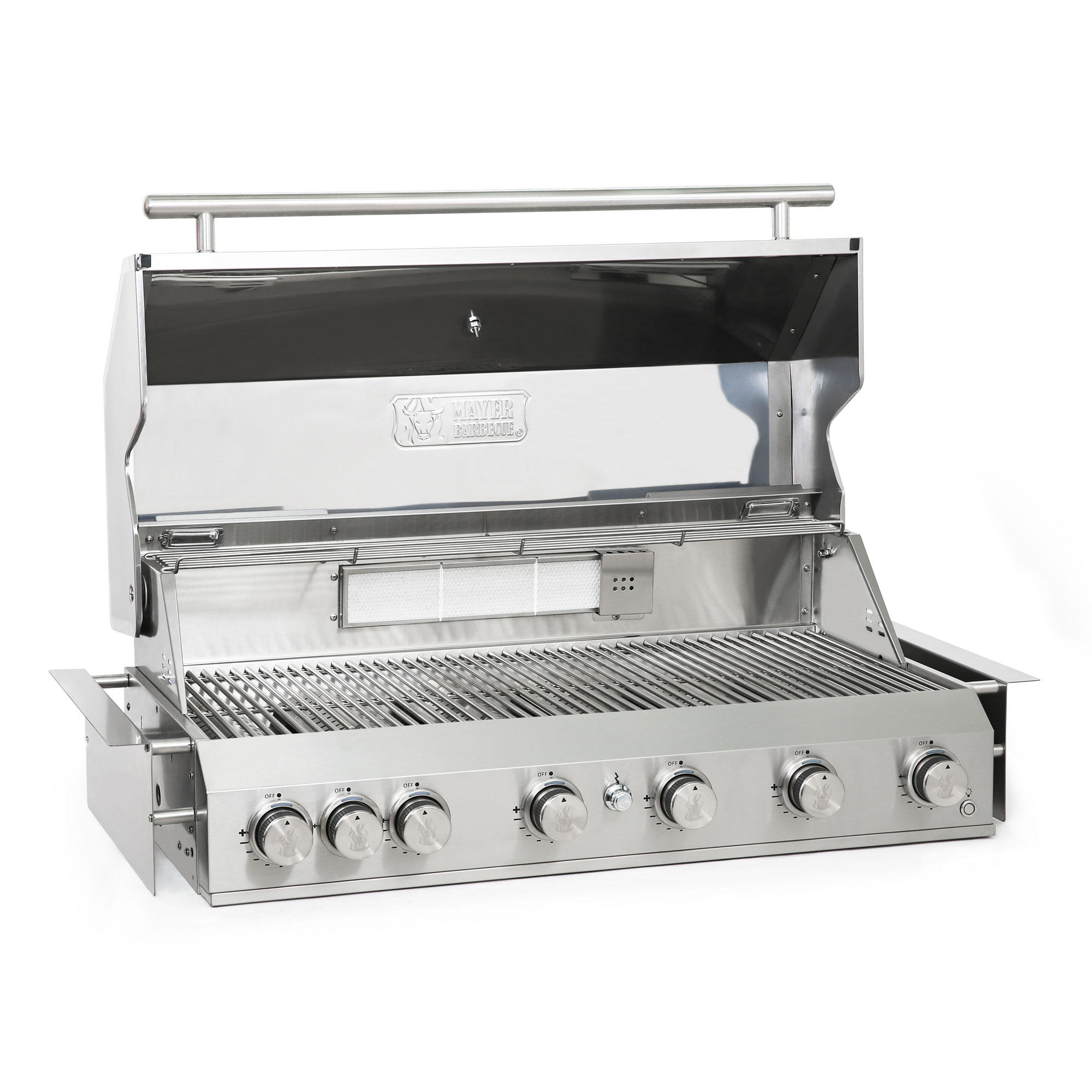 Einbau-Gasgrill MBG-600S/EB | mit Backburner